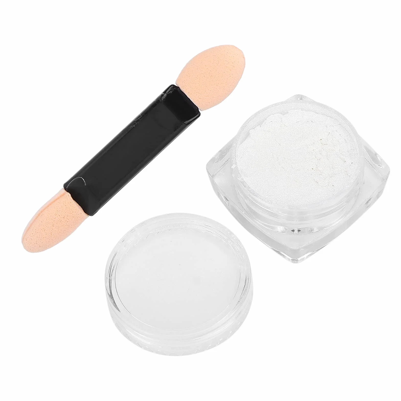 Mirror Effect Chrome Powder, drobny proszek Chrome Nail Art Powder do użytku domowego dla technika paznokci
