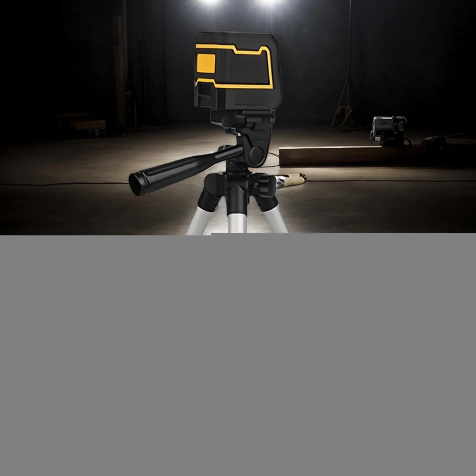 Poziomica Laserowa Krzyżowa Wewnętrzna Aluminiowy Statyw do Poziomicy | Szybka Instalacja do Wyrównywania w Hydraulice Podłogach Ogrodach Ścianach Oknach na Zewnątrz