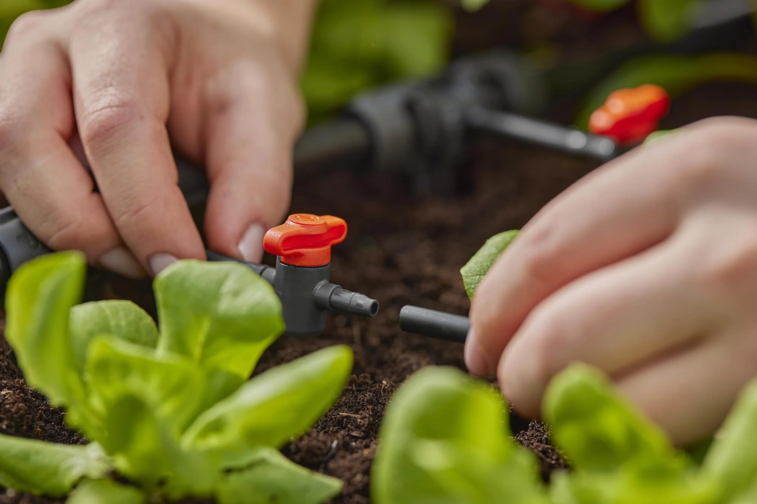 Gardena Micro-Drip-System zawór zamykający 4,6 mm (3/16 cala) płynna regulacja 2 szt.