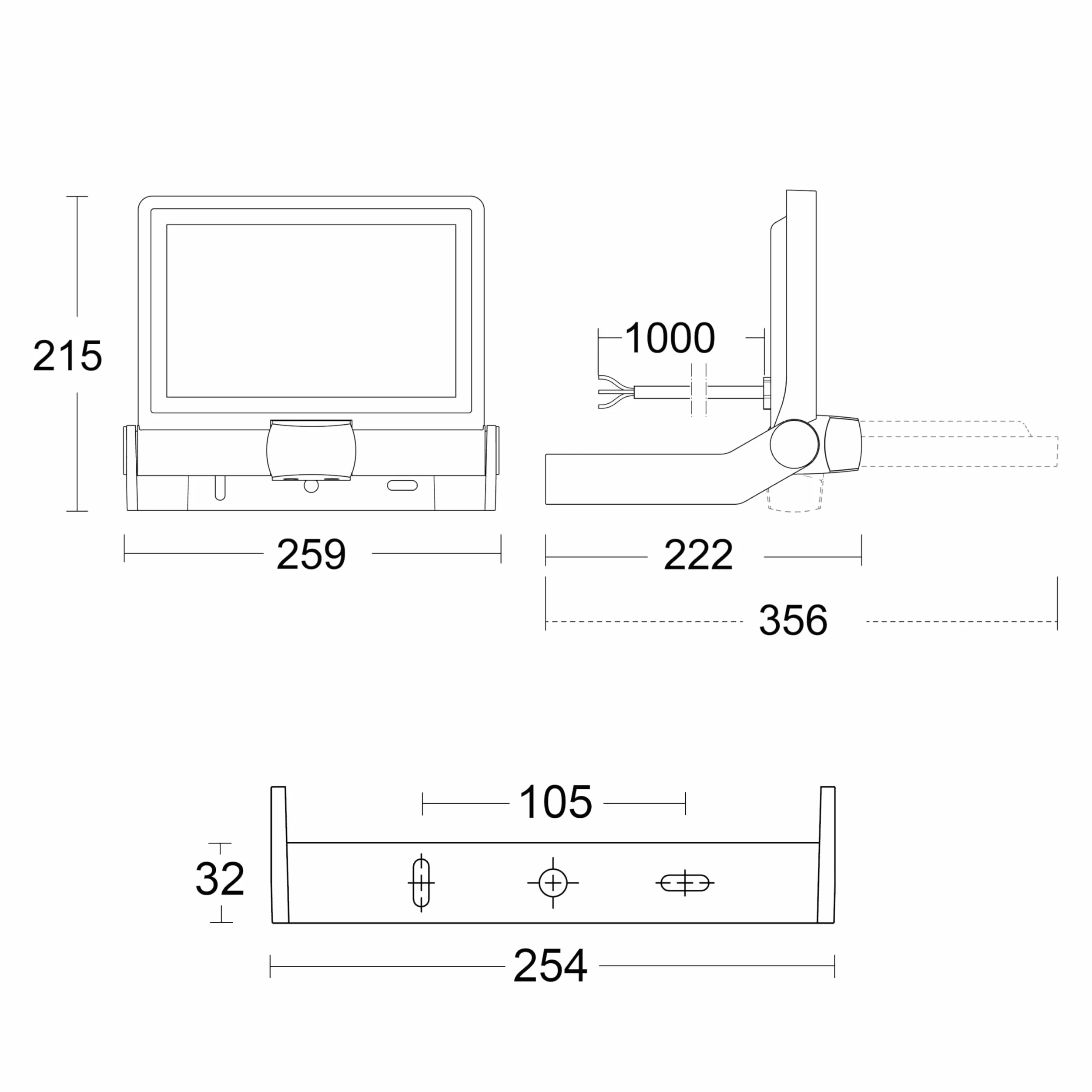 Steinel Reflektor zewnętrzny LED XLED ONE XL S antracyt, czujnik ruchu 180°, 42,6 W, 4200 lm przy 3000 K, aluminium, na podjazd, dziedziniec i ogród