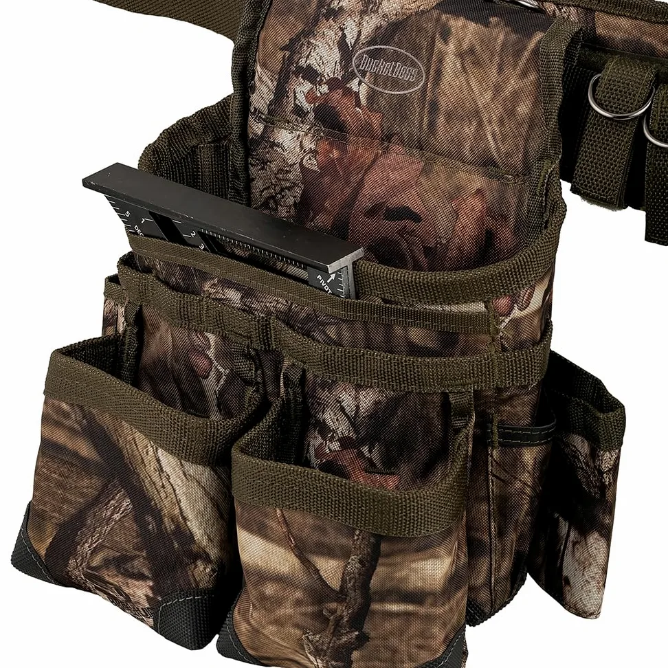 Bucket Boss - Pas narzędziowy z szelkami, paski narzędziowe - oryginalna seria (85035), wielokolorowy, 132 cm