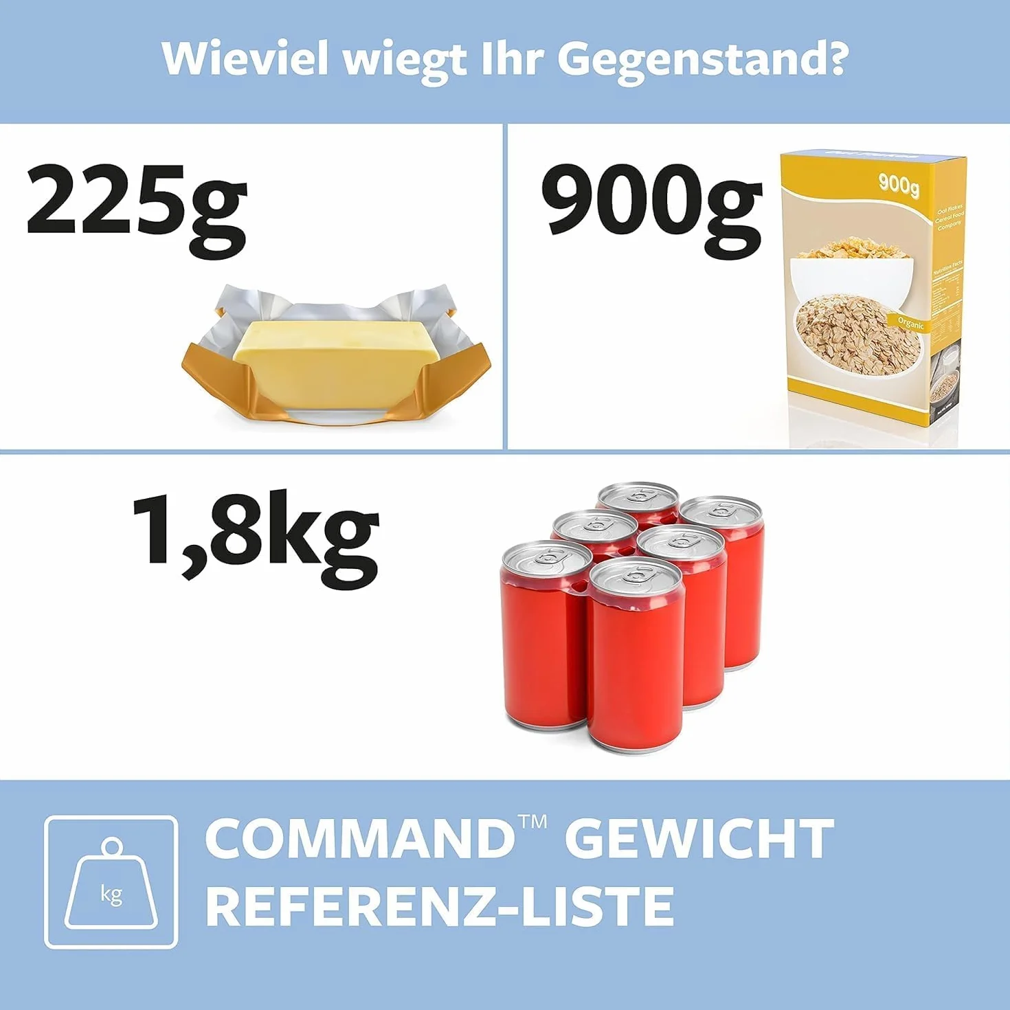 Command Mini haczyk, ekonomiczny zestaw 18 mini haczyków i 24 małe paski samoprzylepne, przezroczysty - zawieszenie bez uszkodzeń - mieści do 225 g (opakowanie może się różnić)