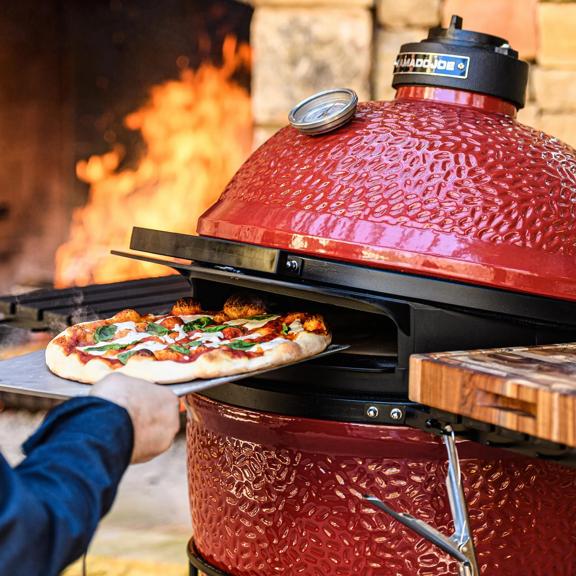 Kamado Joe Dojoe Classic Akcesoria do Grilla, Czarny, 15 x 56 x 63.5 cm