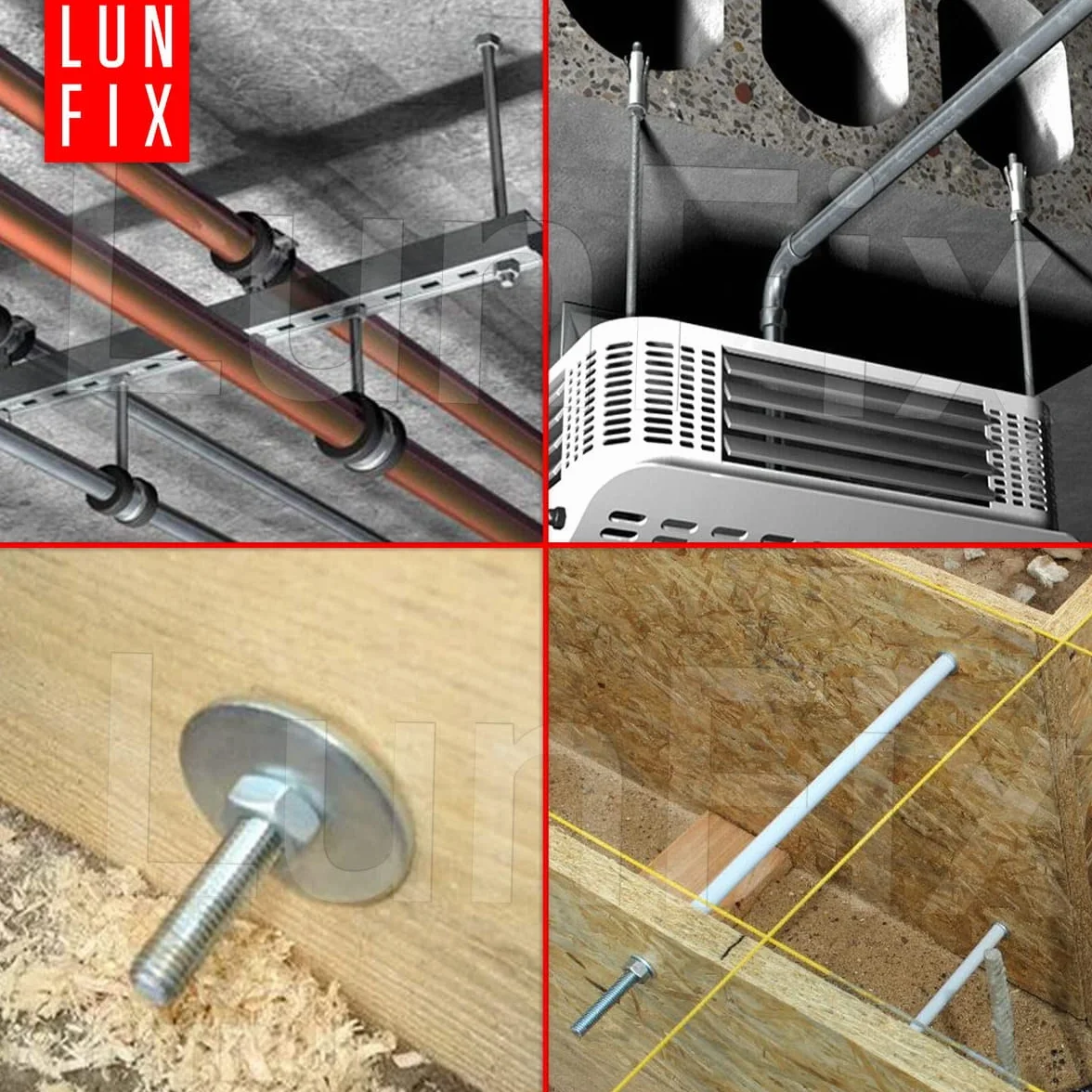 10szt. Pręt Gwintowany M18 x 1000 mm DIN 975 Klasa 8.8 Stal Węglowa Ocynkowana Gwint Metryczny Pełny Śruba Pręt Konstrukcyjny Do Zastosowań Technicznych i Montażowych
