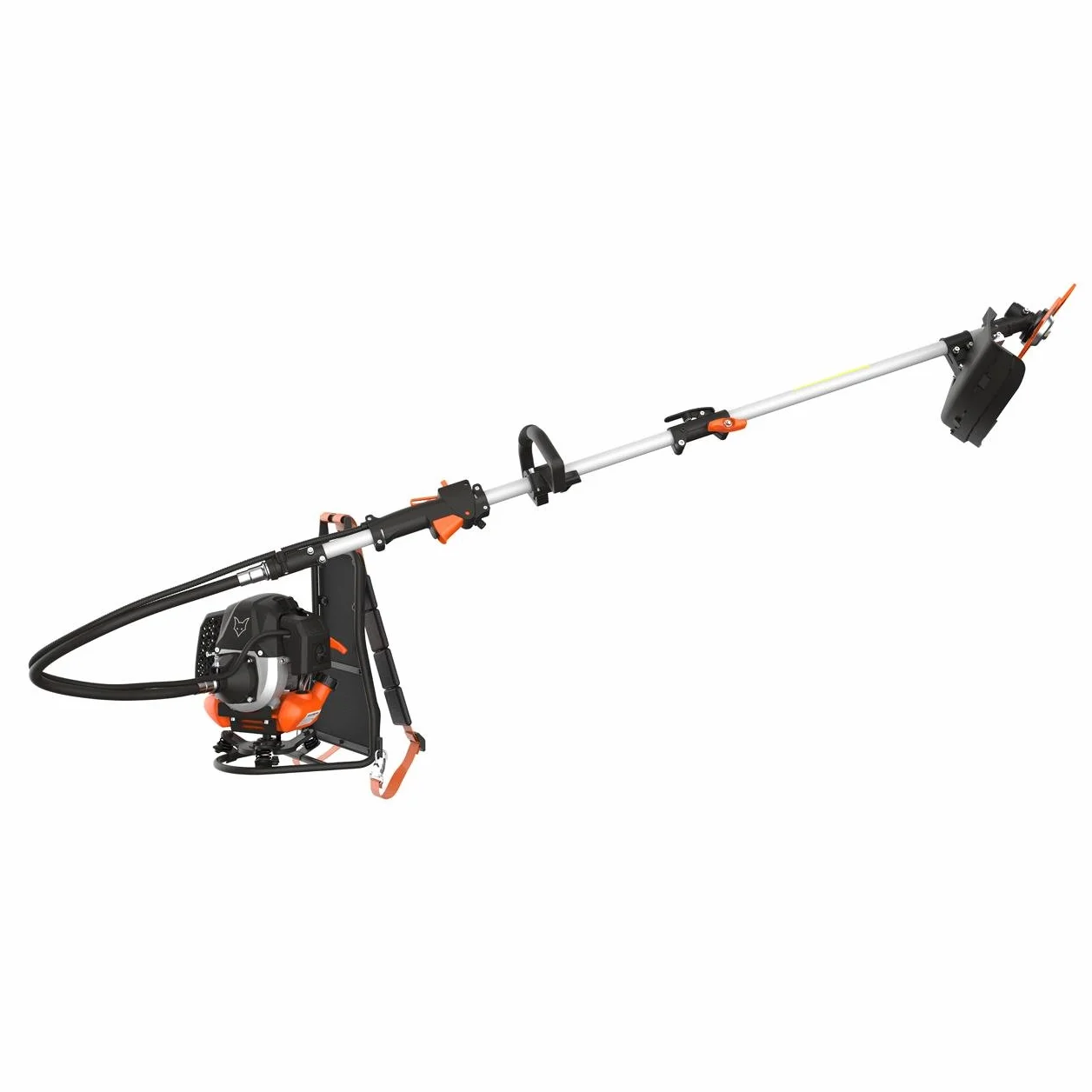 Przenosna Podkaszarka Spalinowa FUXTEC FX-MS152T - Narzedzie 2 w 1, Silnik 52 cm3, 3 KM, Plecak, Easy Starter, Beznarzedziowy Dostep do Filtra, Ergonomiczny Uchwyt