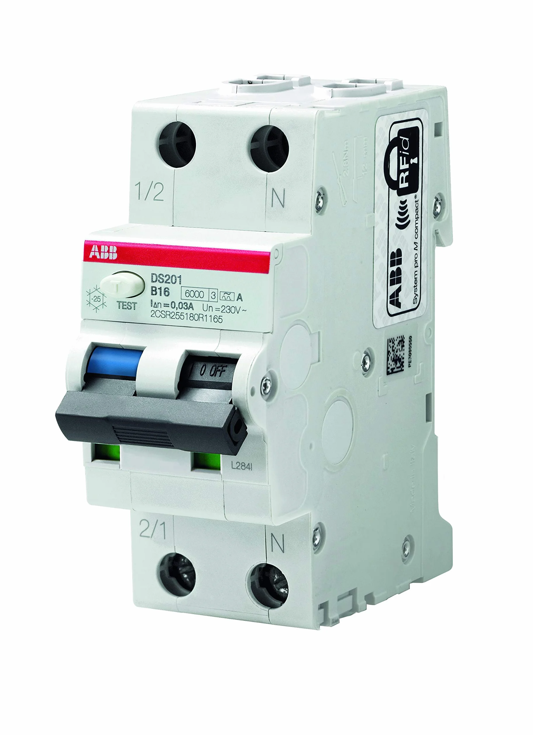 ABB DS201 C32 wyłącznik różnicowoprądowy, prąd 32 A (2CSR255180R1324)