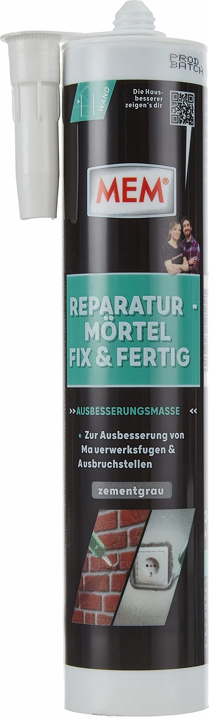 Mem Fix & Ready Zaprawa, Szary, 300 ml