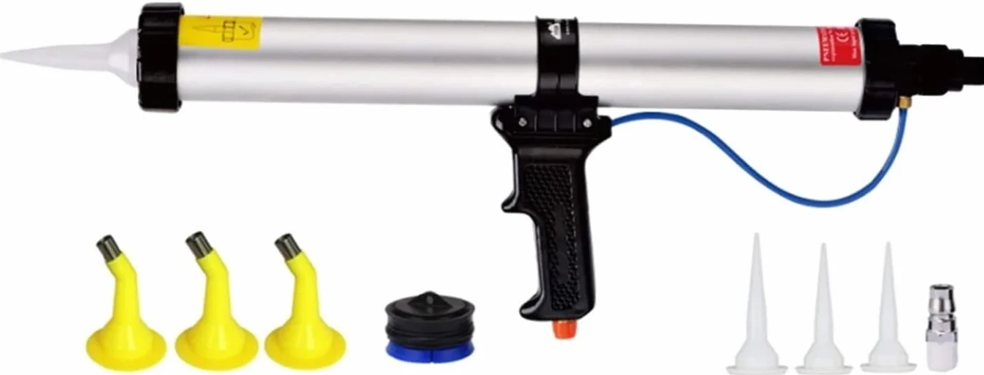 600 ml Uszczelniacz do kiełbas Pneumatyczny pistolet do uszczelniania Pneumatyczny pistolet do uszczelniania Pneumatyczne narzędzie do uszczelniania Pneumatyczny pistolet do silikonu do uszczelniani