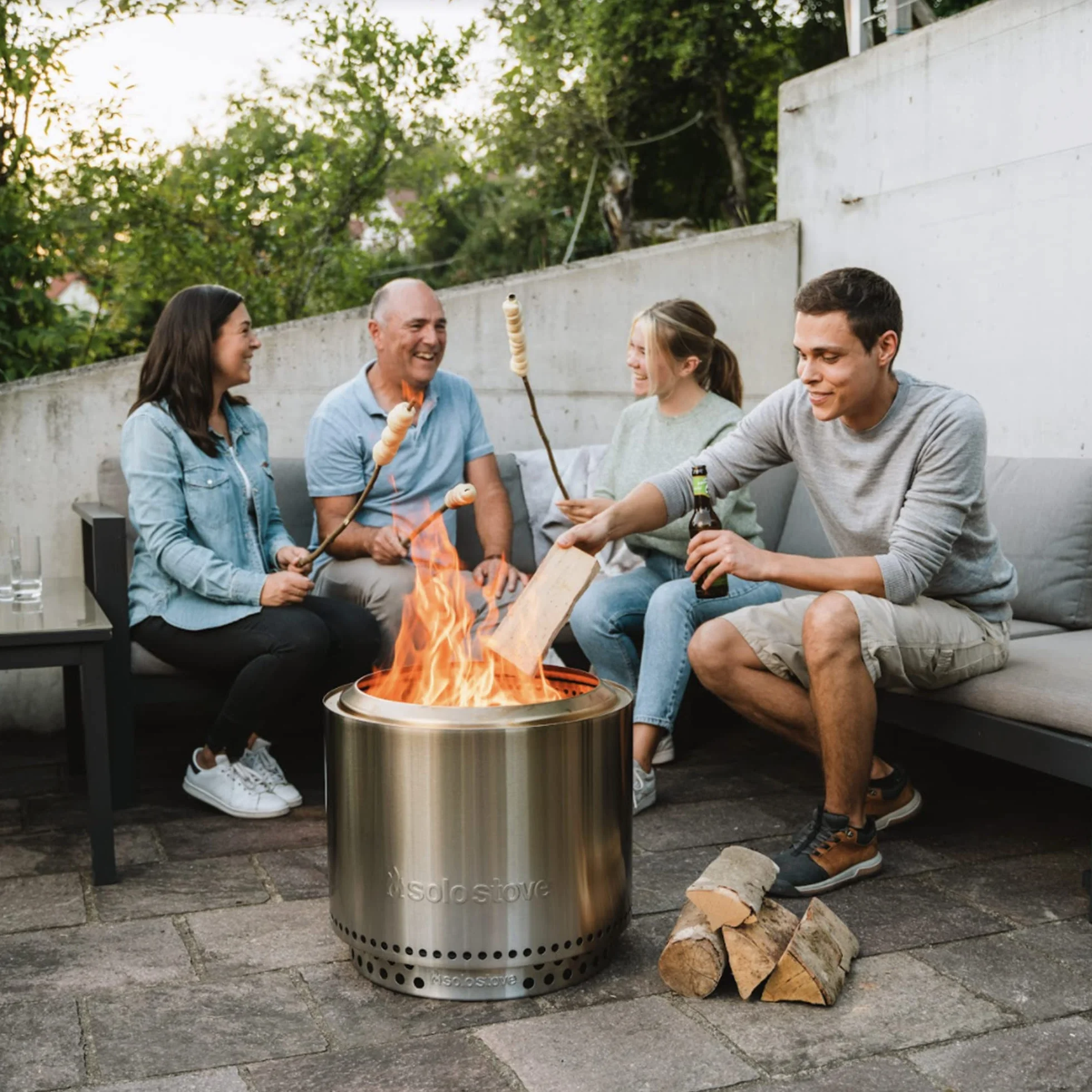 Solo Stove Bezdymny kosz ogniskowy stal nierdzewna 304 49,5 cm 9 kg standardowy stojak