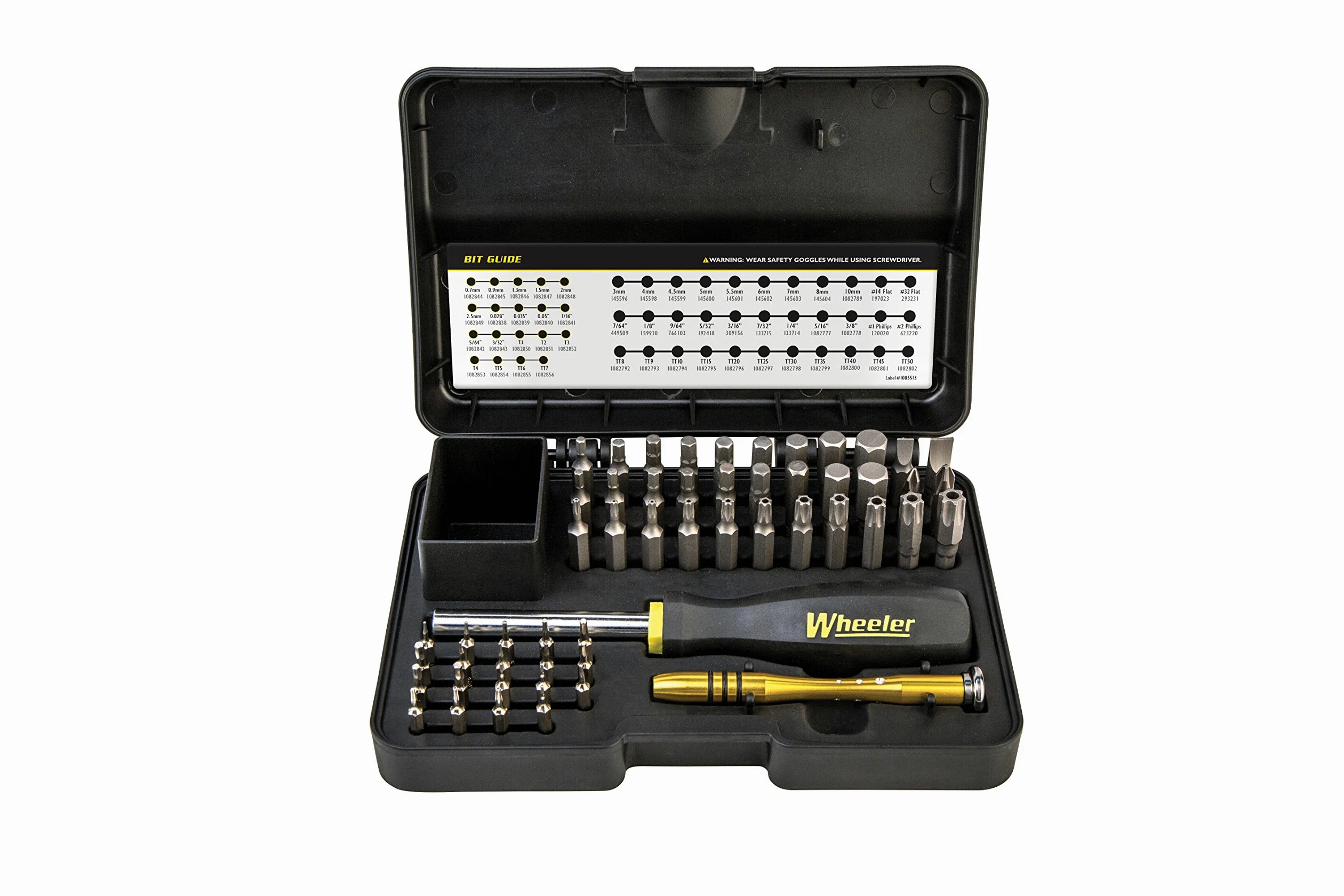 Wheeler SAE/zestaw wkrętaków metrycznych/sześciokątnych/Torx, 55 szt