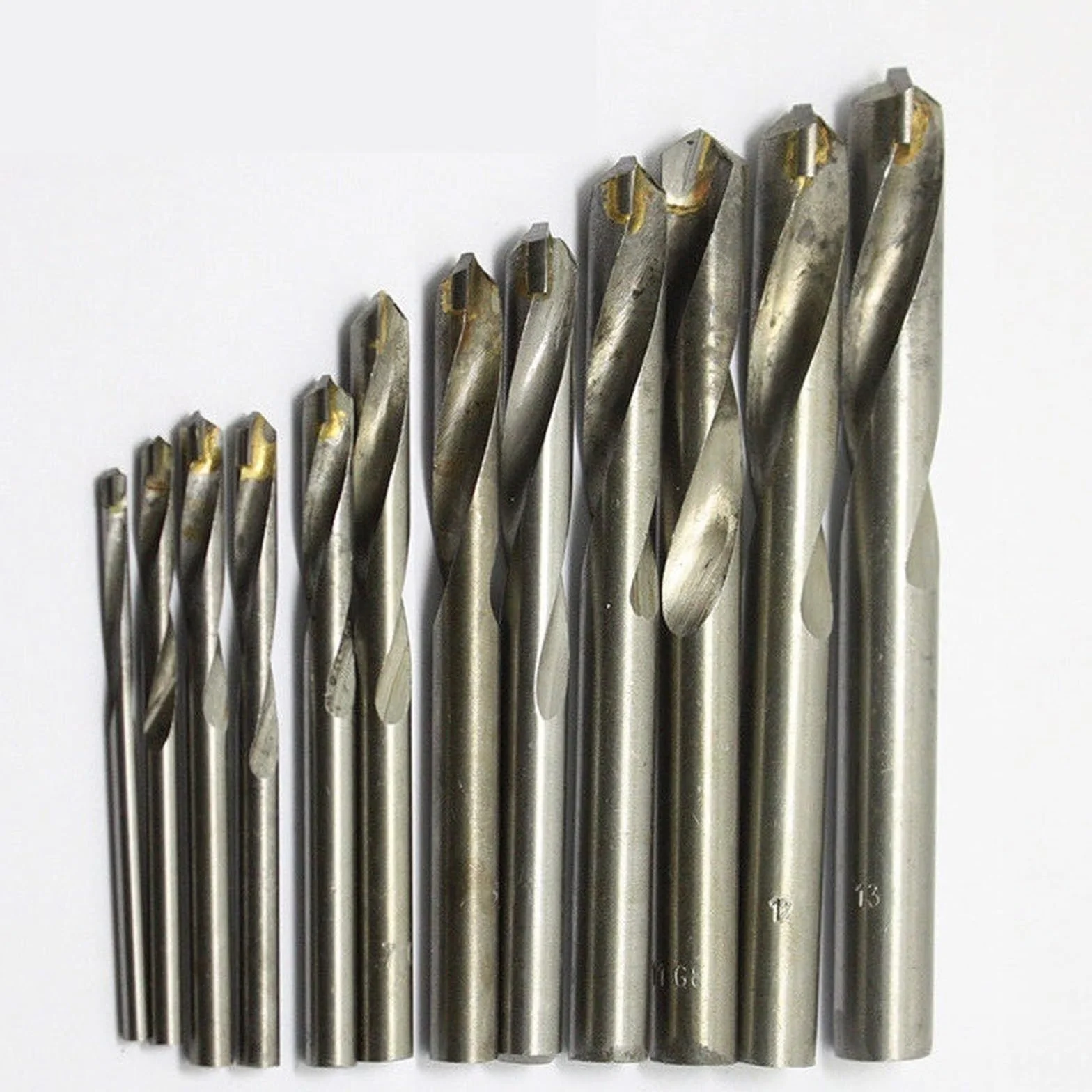 10 szt. 3-20 mm końcówka z twardego metalu wiertła TCT ślusarz wiertła do żeliwa aluminium betonu (rozmiar: 5 mm)