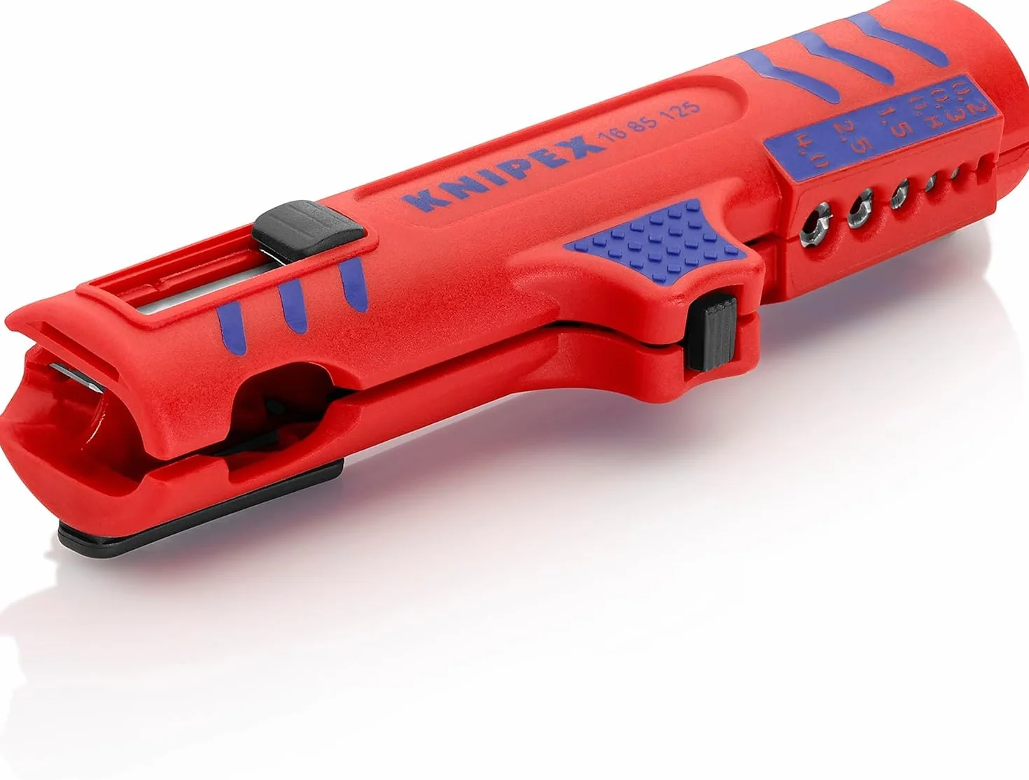 KNIPEX Uniwersalne narzędzie do ściągania izolacji w blister 125 mm, 16 85 125 SB