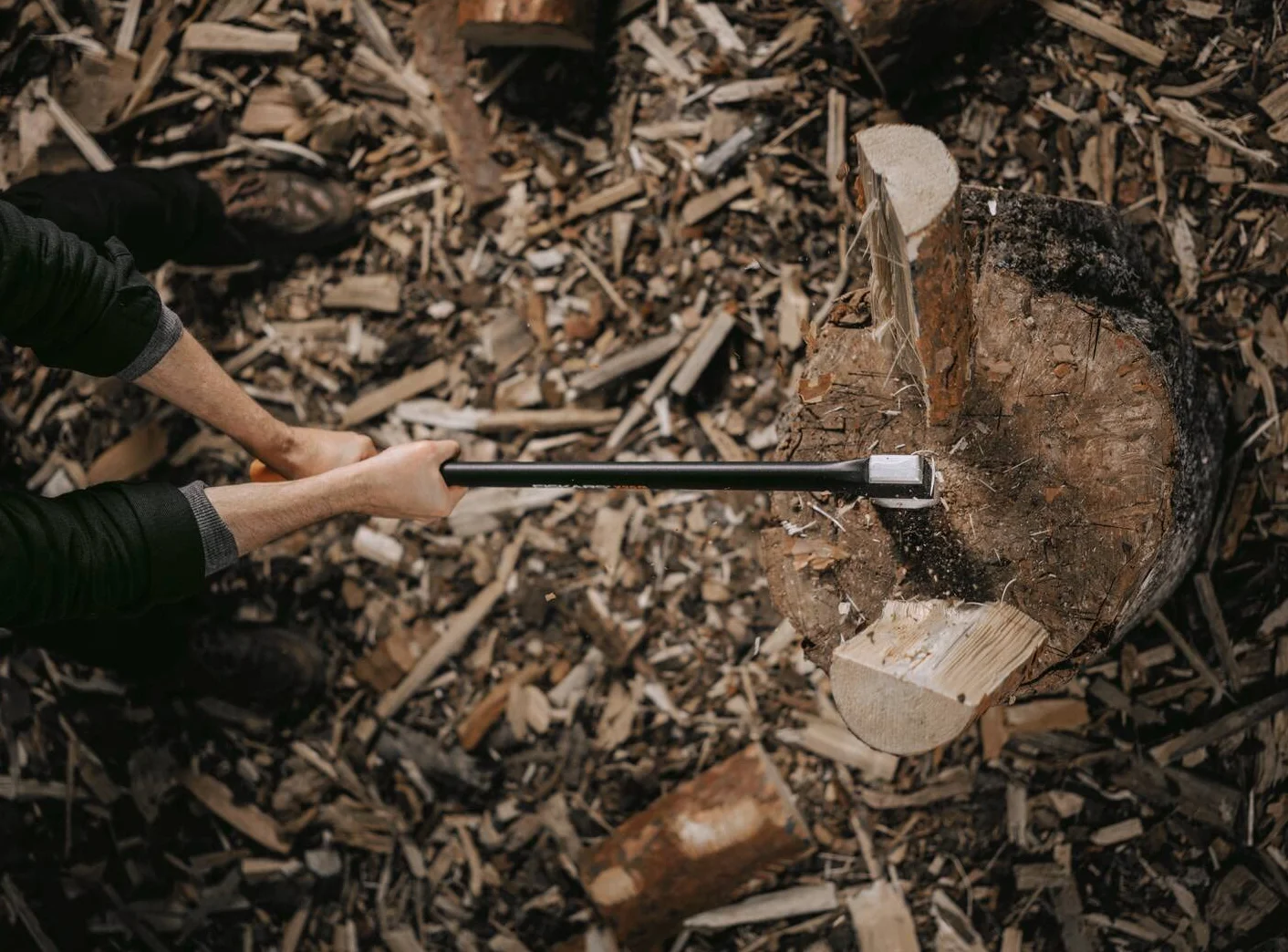 Fiskars X-Series Siekiera X25 77 cm Czarny Pomarańczowy