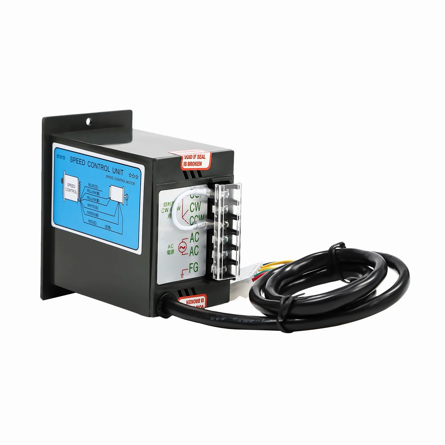 Silnik przekładniowy ślimakowy 220 V, 120 W, bezstopniowo regulowany silnik prądu zmiennego, regulowana prędkość, funkcja odwrócenia, wysoki moment obrotowy do zastosowań przemysłowych
