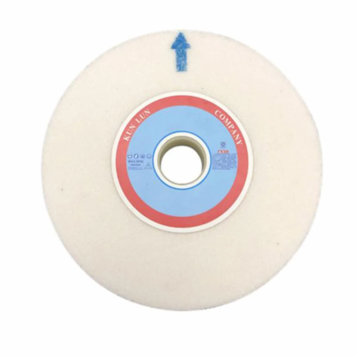 Tarcze szlifierskie, 150 mm biała tarcza szlifierska korundowa, płaska z powłoką diamentową, adapter do tarczy szlifierskiej/80#(80#)