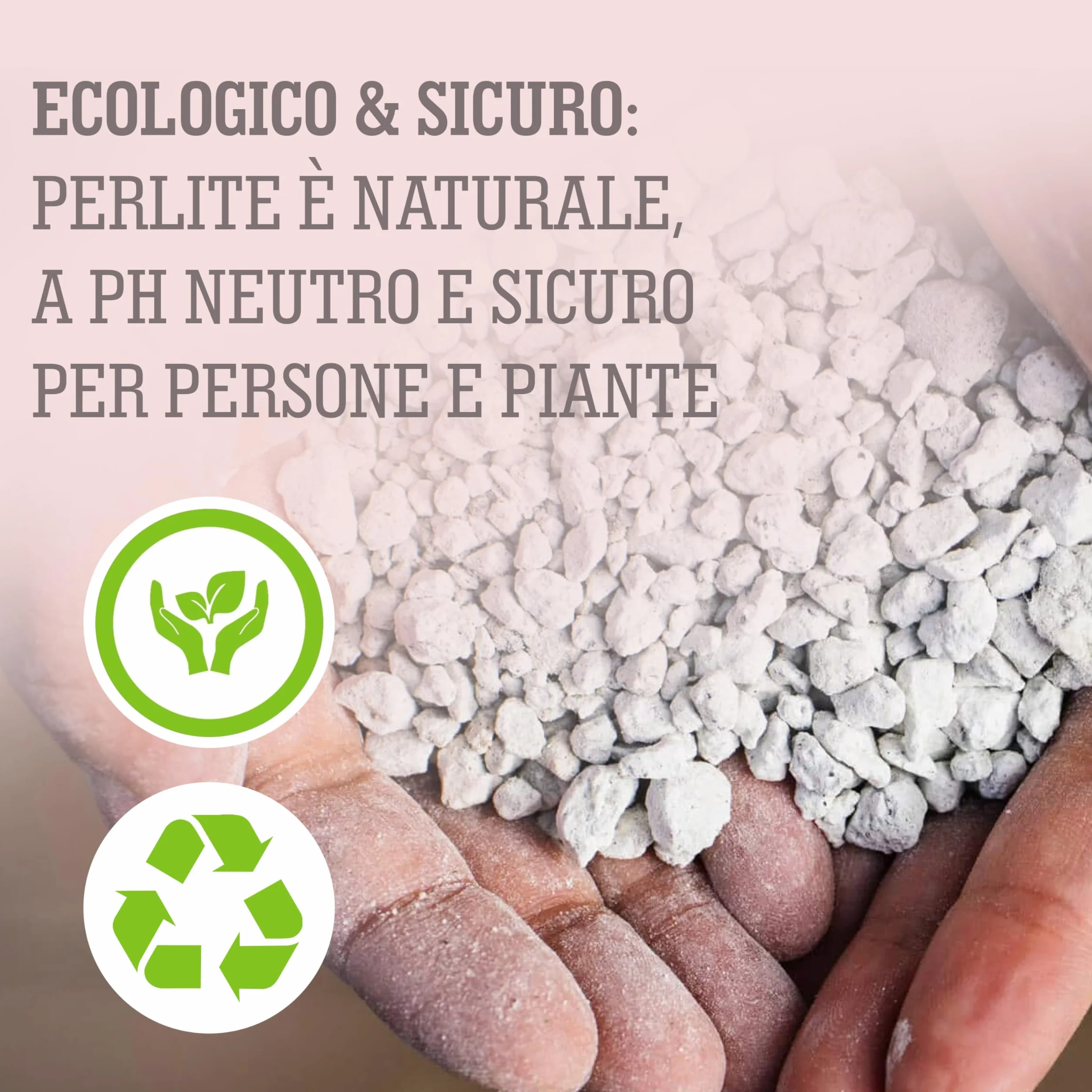 LERAVA Perlit (5L) BIO dodatek do ziemi kwiatowej naturalny oddychający pH neutralny