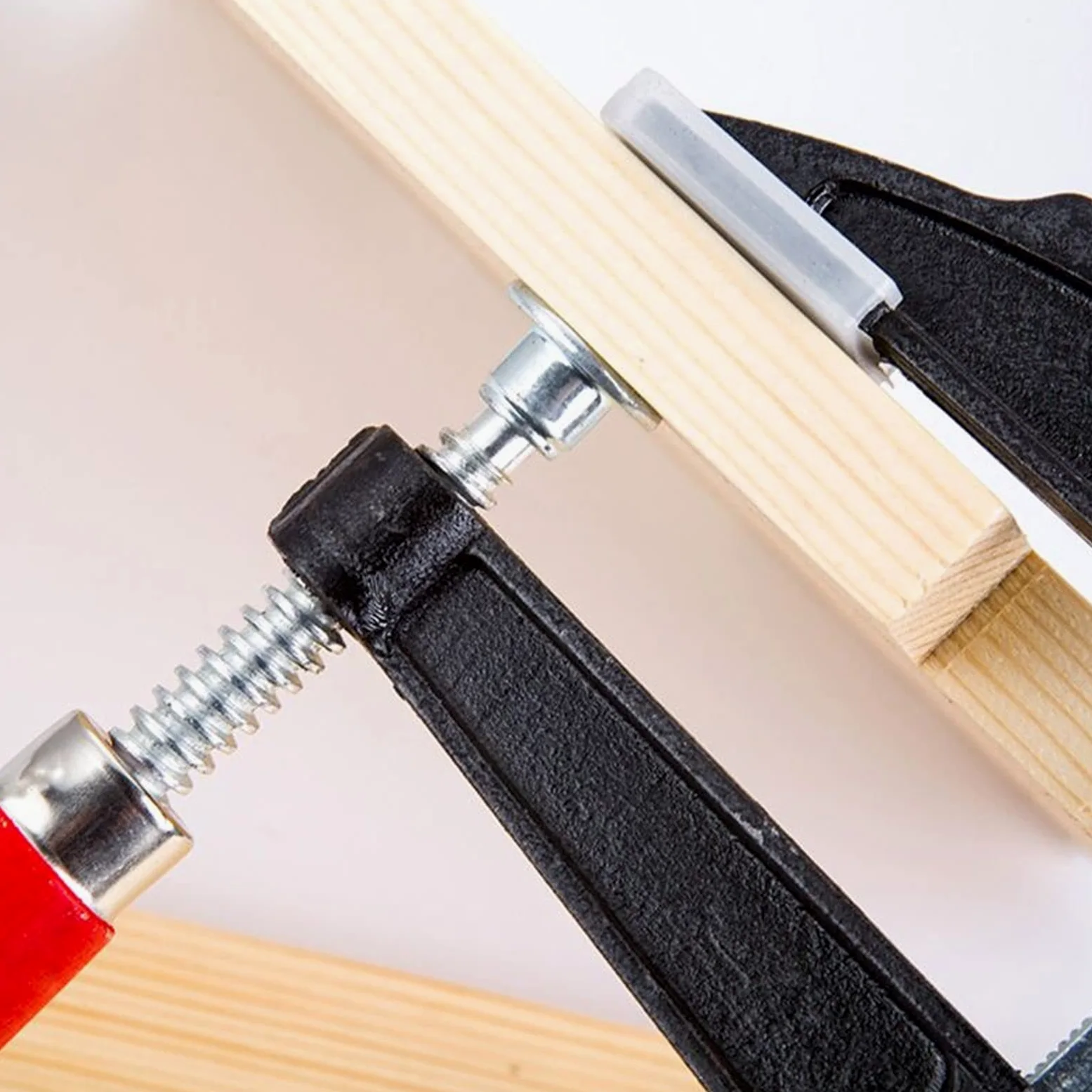 Zacisk narzędziowy DIY do drewna, wytrzymały - zacisk z zaciskiem barowym lub zacisk do obróbki drewna o dużej wytrzymałości, cieśle, narzędzia ręczne DIY, 8 rozmiarów, zaciski sprzętowe, zacisk do
