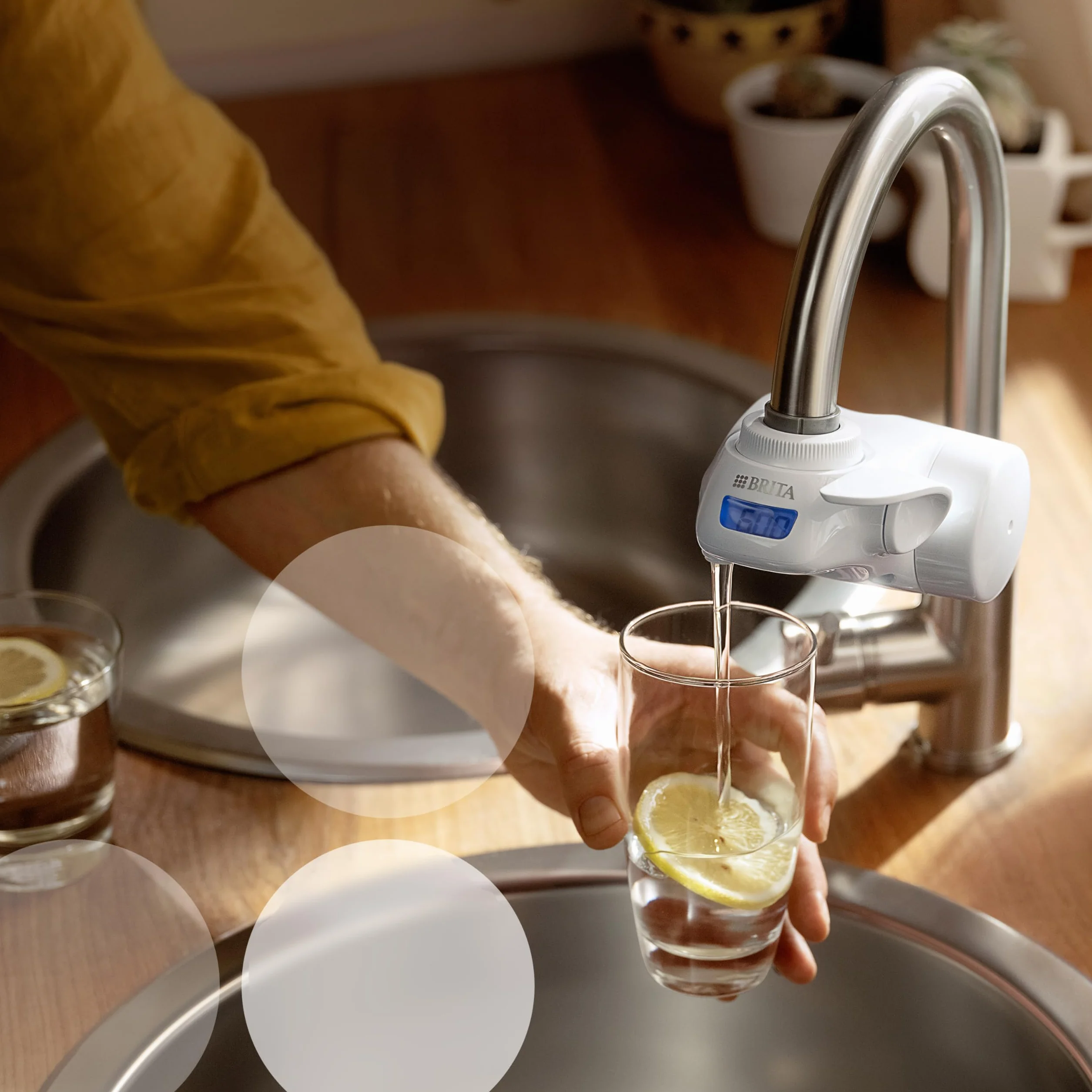 Brita On Tap Filtr do Wody na Kran, Biały, do 600 litrów
