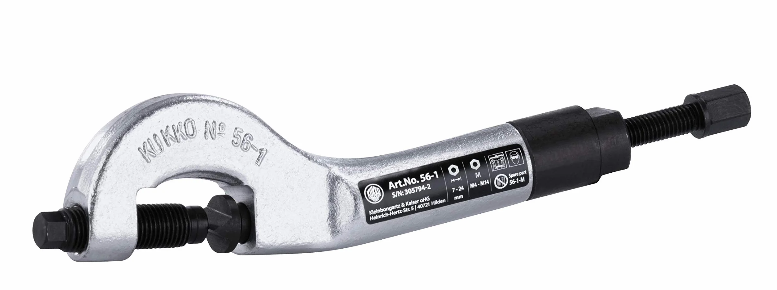 Przecinak do nakrętek hydrauliczny, wielkość 1 KUKKO