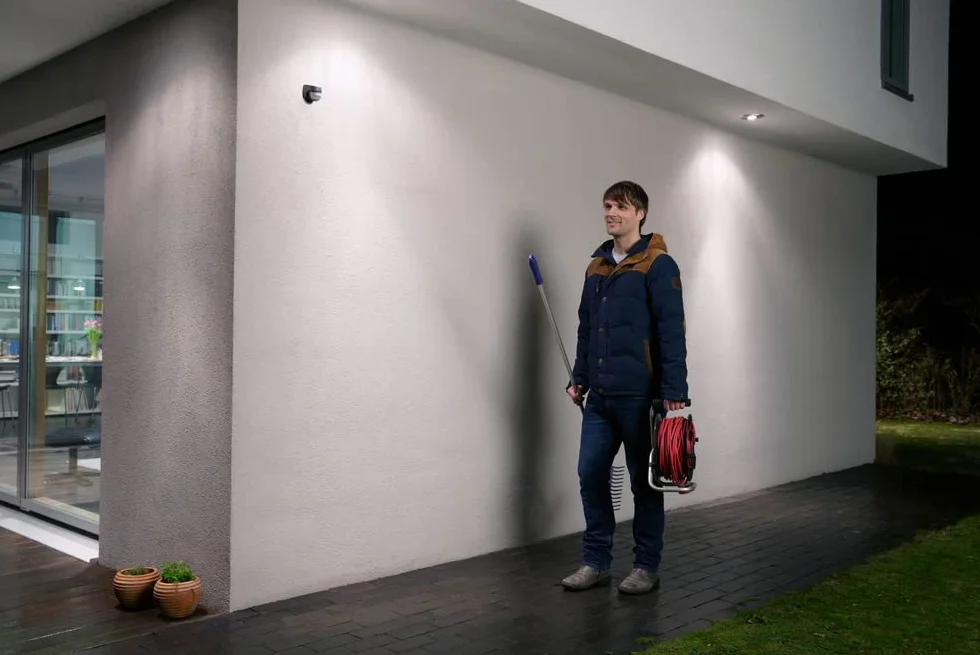 LEDVANCE Oprawa oświetleniowa: for ściana, SENSOR WALL 110DEG / 220…240 V, materiał: poliwęglan, IP44