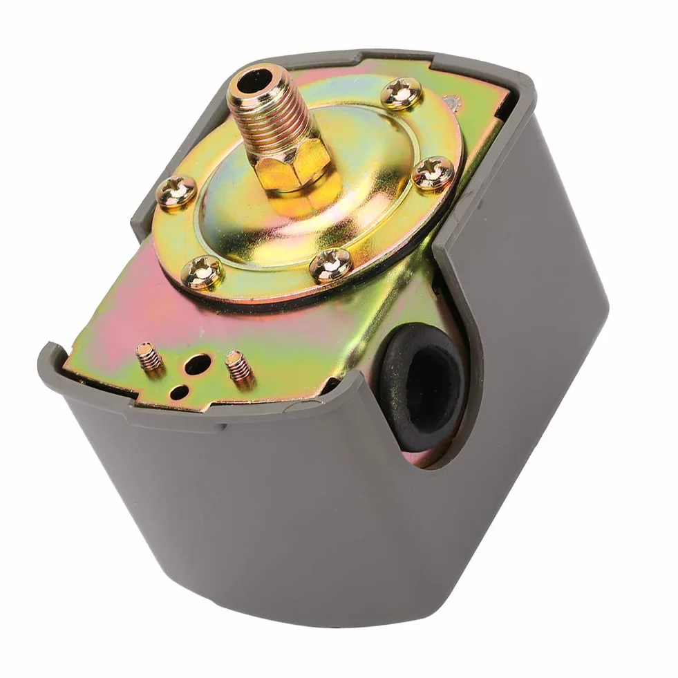 Regulator pompy wodnej 0.8-5.0bar Przełącznik kontroli ciśnienia pompy wodnej Regulowany podwójny biegun sprężynowy G1/4 "dwubiegunowy zewnętrzny 2-punktowy przełącznik przewodowy