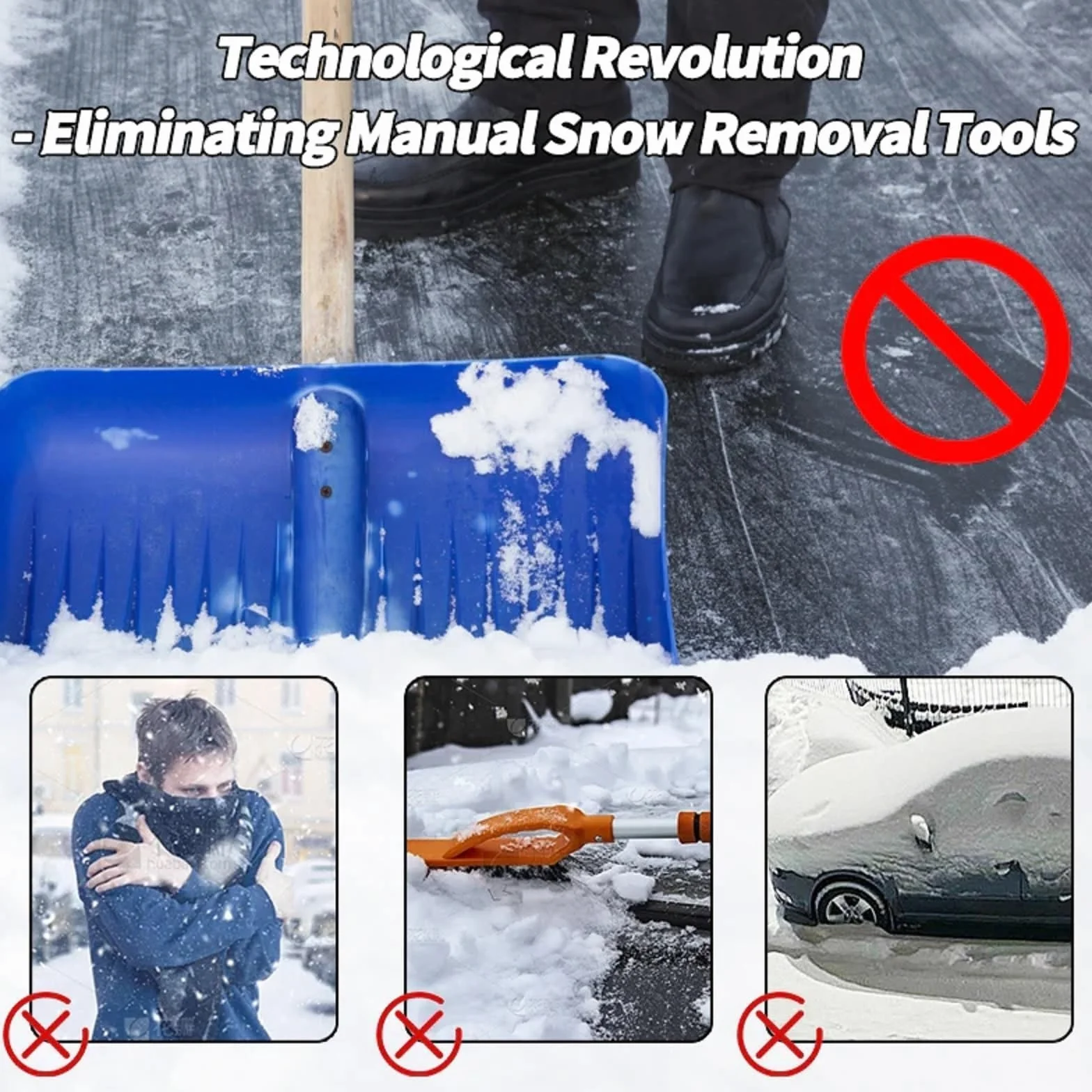 Electromagnetic Molecular Interference Antifreeze Snow Removal Instrument Car Diffusers Vehicle Microwave Deicing Instrument