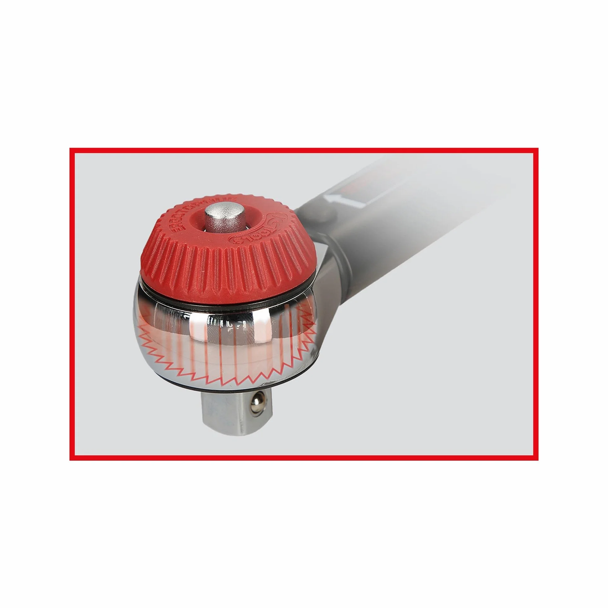 KS Tools 516.1442 1/2"ERGOprec Klucz dynamometryczny,40-200Nm, przełączana obrotowa głowica