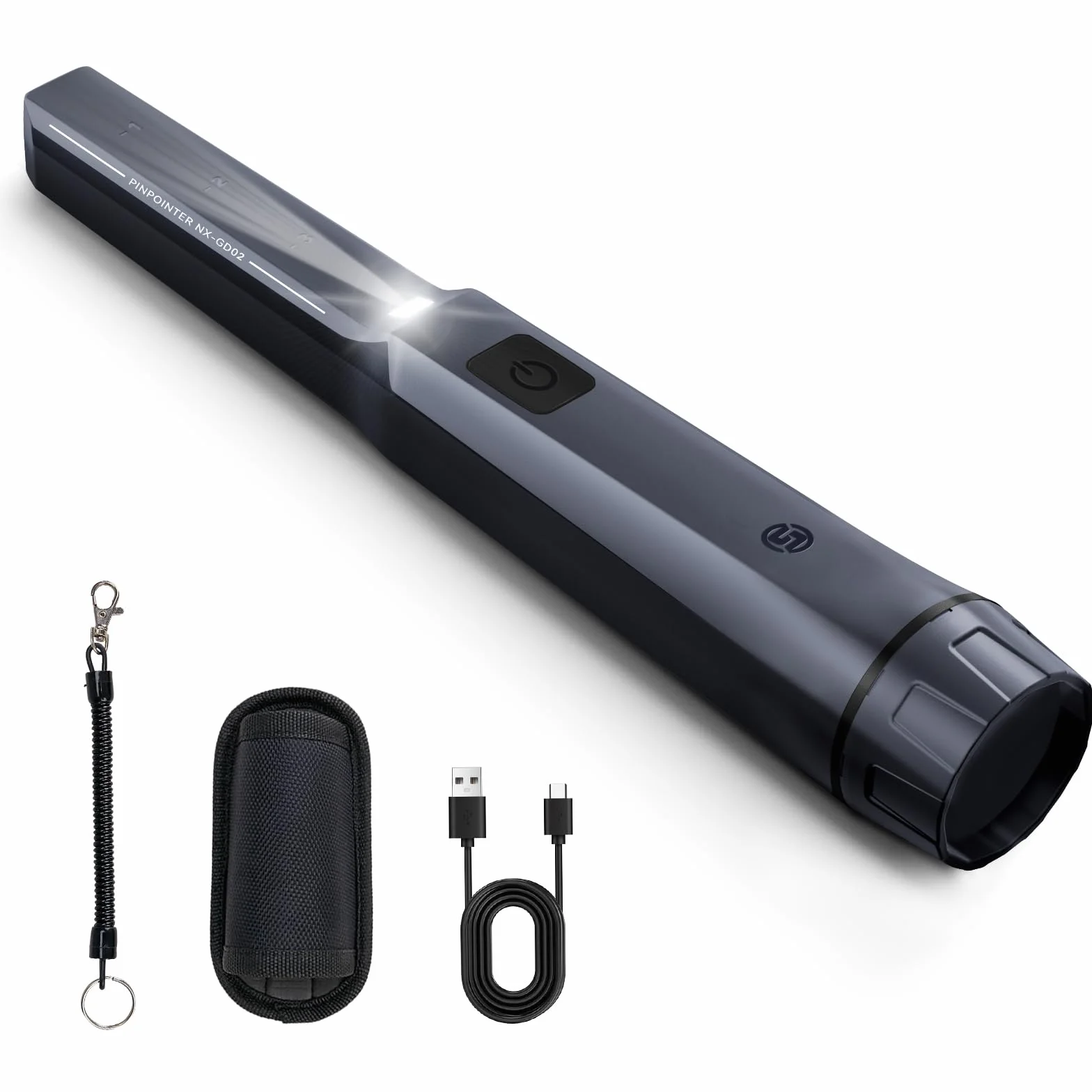 SUNPOW pinpointer wykrywacz metali IP68 wodoodporny 15h pracy 360° wysoka czułość