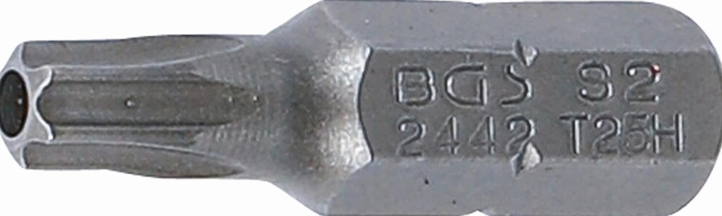 BGS 2442 | Bit | długość 25 mm | napęd 6,3 mm (1/4") | profil T (do Torx) z otworem T25