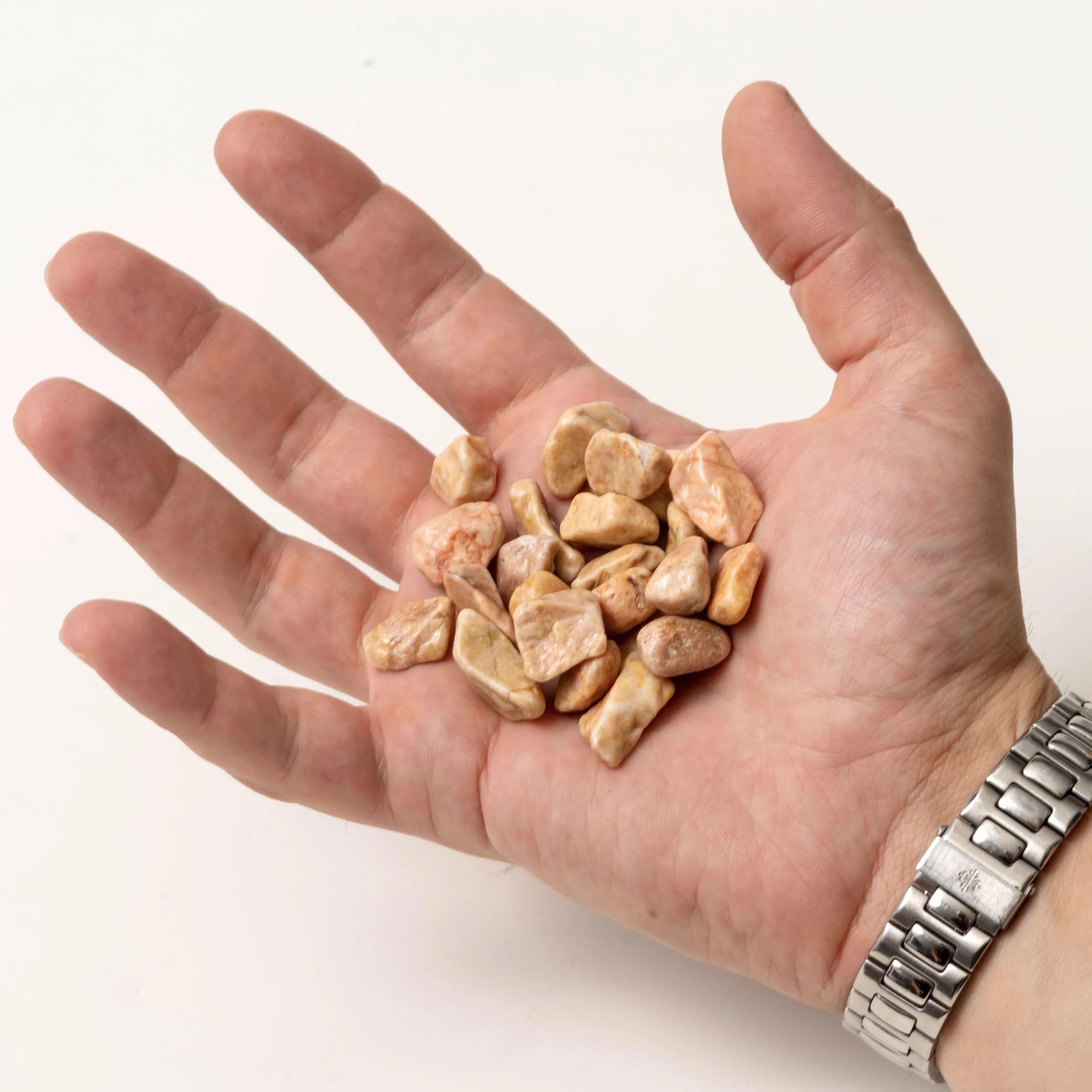 IPEA Kamienie dekoracyjne naturalne 8-10 mm 1 kg do wazonów ogrodowych akwarium