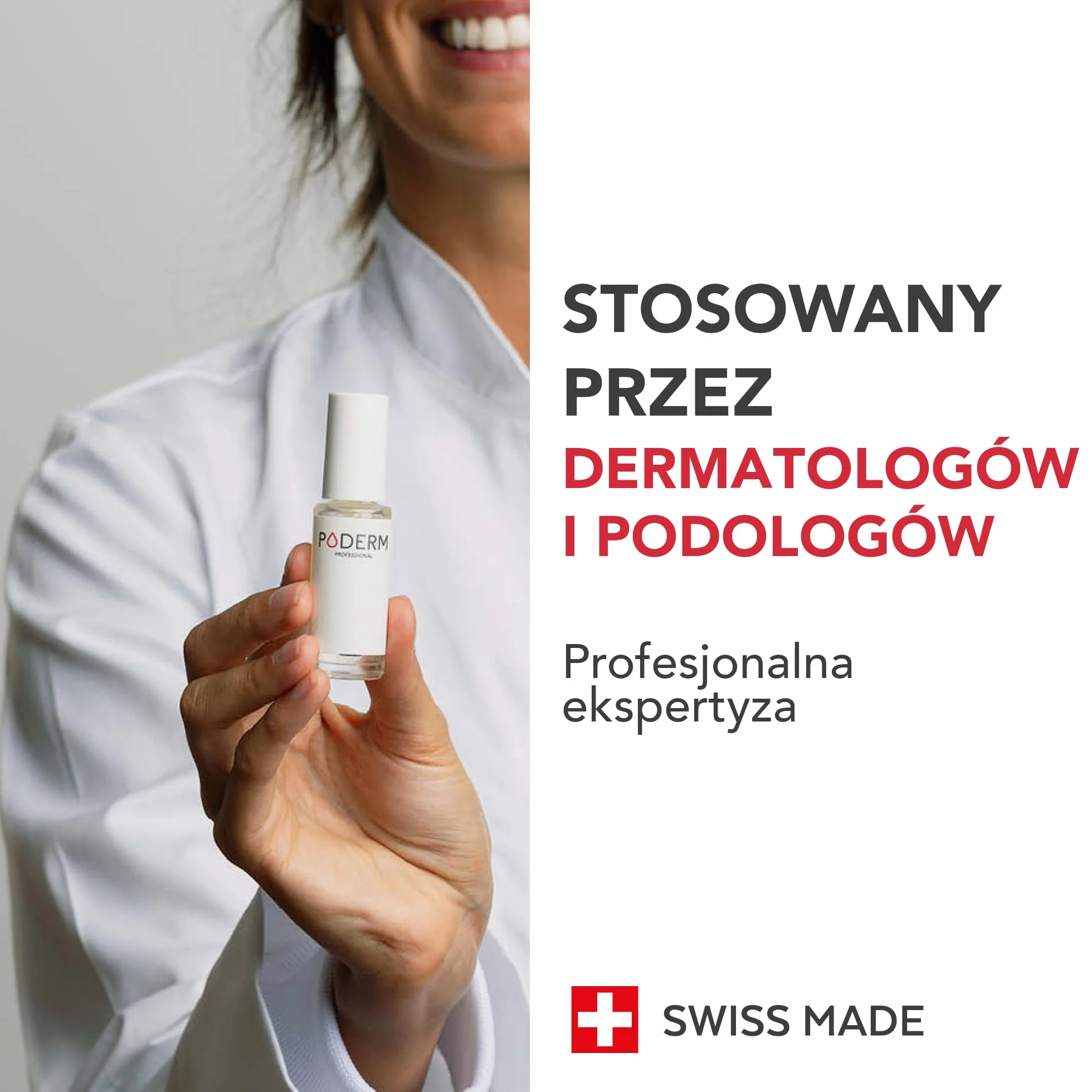 PODERM - LECZENIE MIKOZY PAZNOKCI | Na bazie roślin o wyjątkowo silnym działaniu przeciwgrzybiczym i naprawczym | Profesjonalna pielęgnacja dłoni i stóp | Łatwe stosowanie i szybkie działanie | Wyprodukowano w Szwajcarii