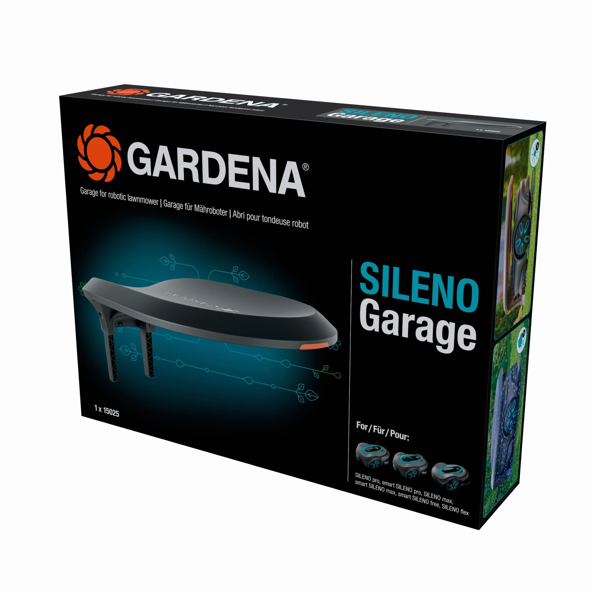 Gardena Automatyczna kosiarka garażowa kompatybilna z SILENO pro max ochrona przed warunkami atmosferycznymi (15025-20)
