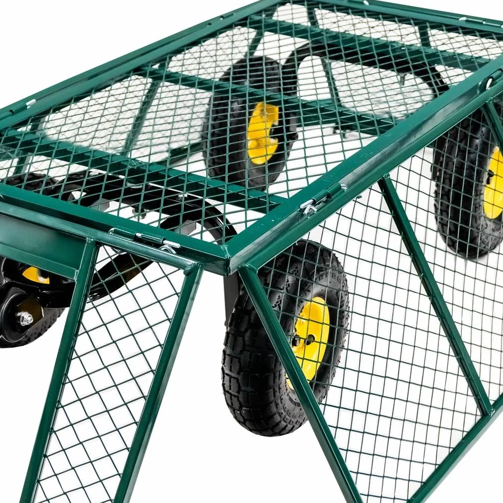 Mega-M Wózek ogrodowy transportowy składany 3W1 96x51x72 cm 500 kg