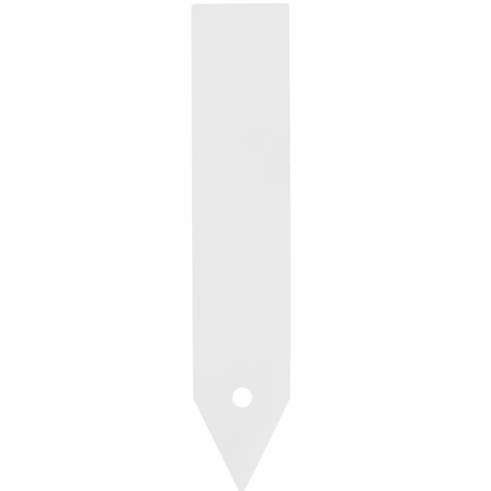 Changor Żółte etykiety roślinne, otwór z tworzywa PCW, 10 x 2 cm, tworzywo sztuczne, wodoszczelna roślina