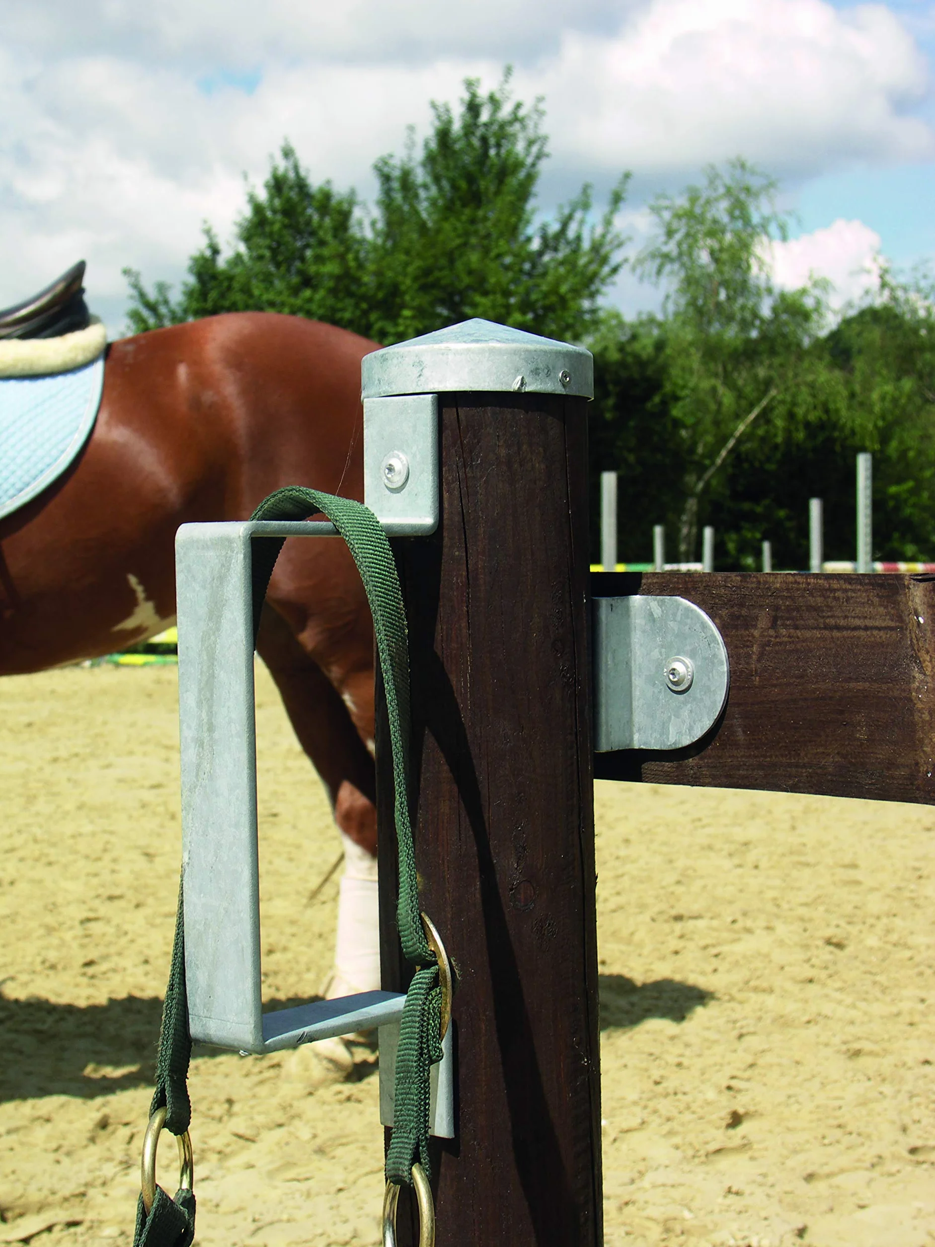 Zaślepka do słupków drewnianych w płaskim kształcie, 205928