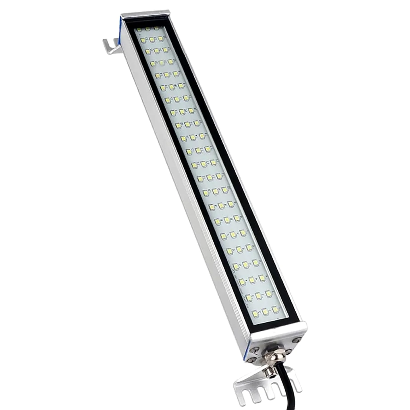 Tokarka Lampa Led Tube, Lampa Warsztatowa Cnc Ze Stopu Aluminium Ip66 Przeciwwybuchowa Lampa Oświetleniowa, Oświetlenie Przemysłowe Lampa Robocza Do Obrabiarki(Size:30W,Color:110~220V)