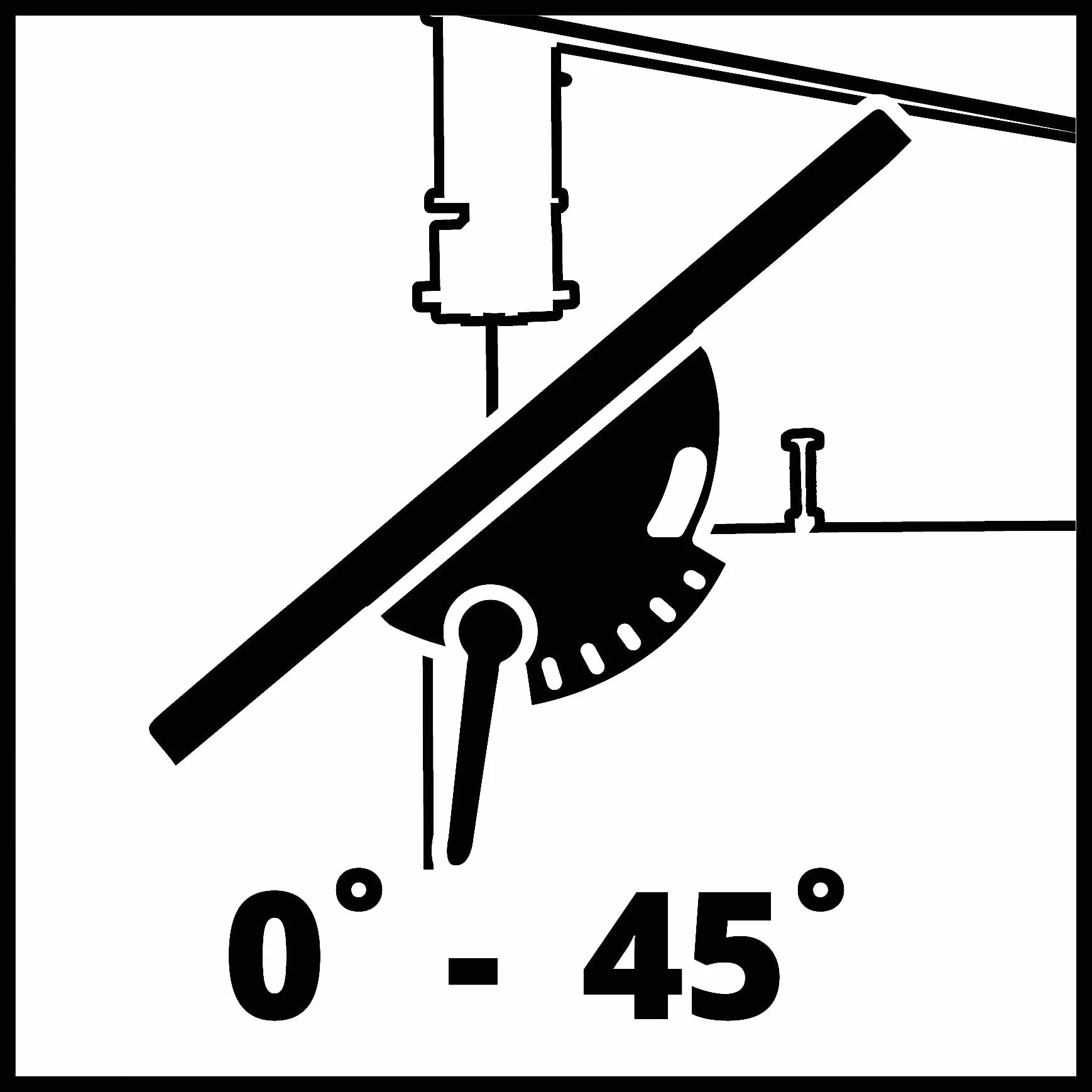 Einhell Piła taśmowa TC-SB 245 L (400 W, maks. prędkość piły 726 m/min, szerokość przepustu 245 mm, maks. wysokość cięcia 101 mm, nachylony stół do piły, ogranicznik równoległy i kątowy, przyłącze