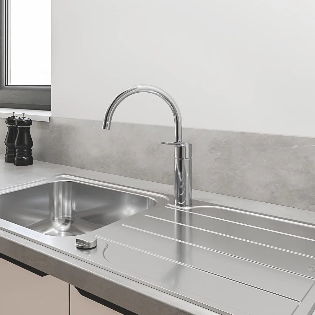 GROHE Start, jednouchwytowa bateria kuchenna, chromowana, 30469000 (import niemiecki)