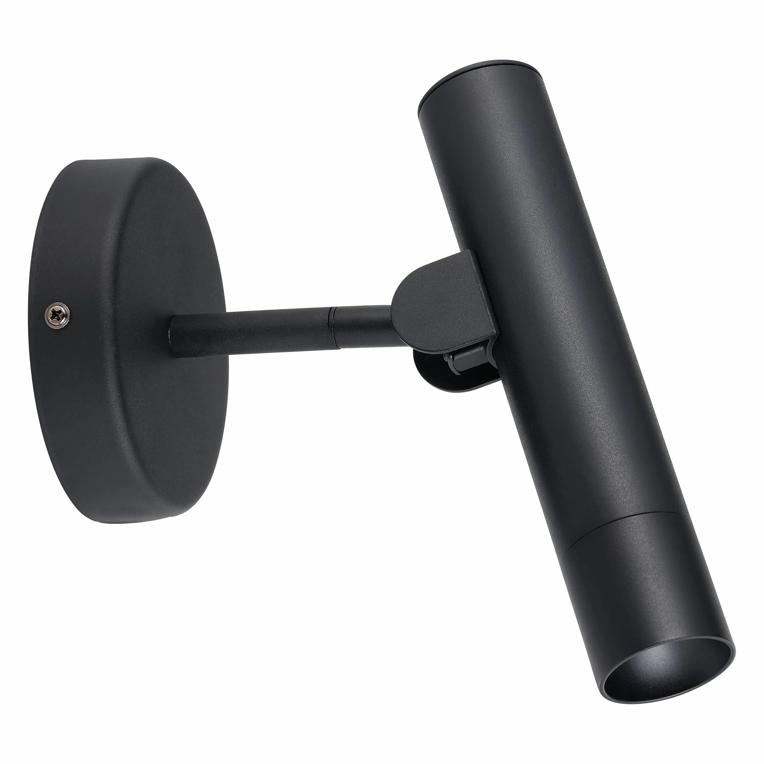 EGLO LED Wandleuchte Almudaina minimalistische Lampe mit beweglichem Spot | Metall Wandstrahler Schwarz Wohnzimmer Schlafzimmer warmweiß