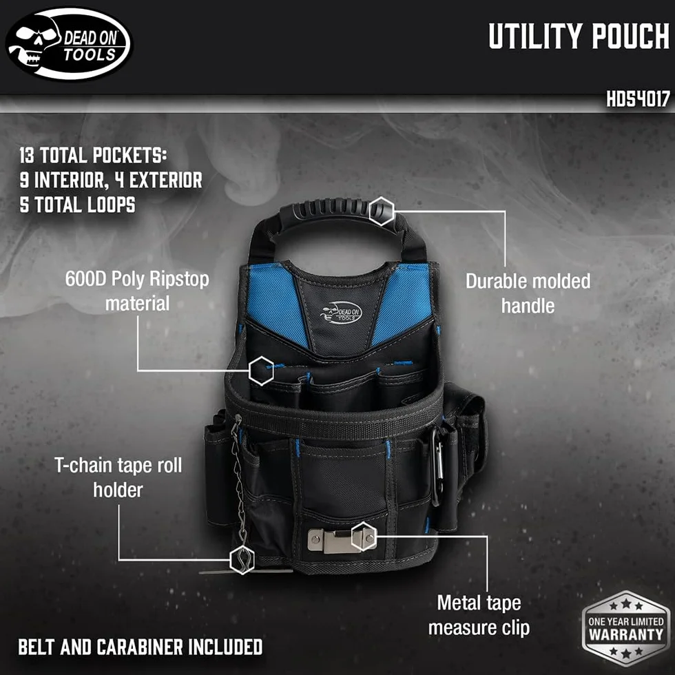 Dead On Tools - 600 Denier Poly Utility Pouch