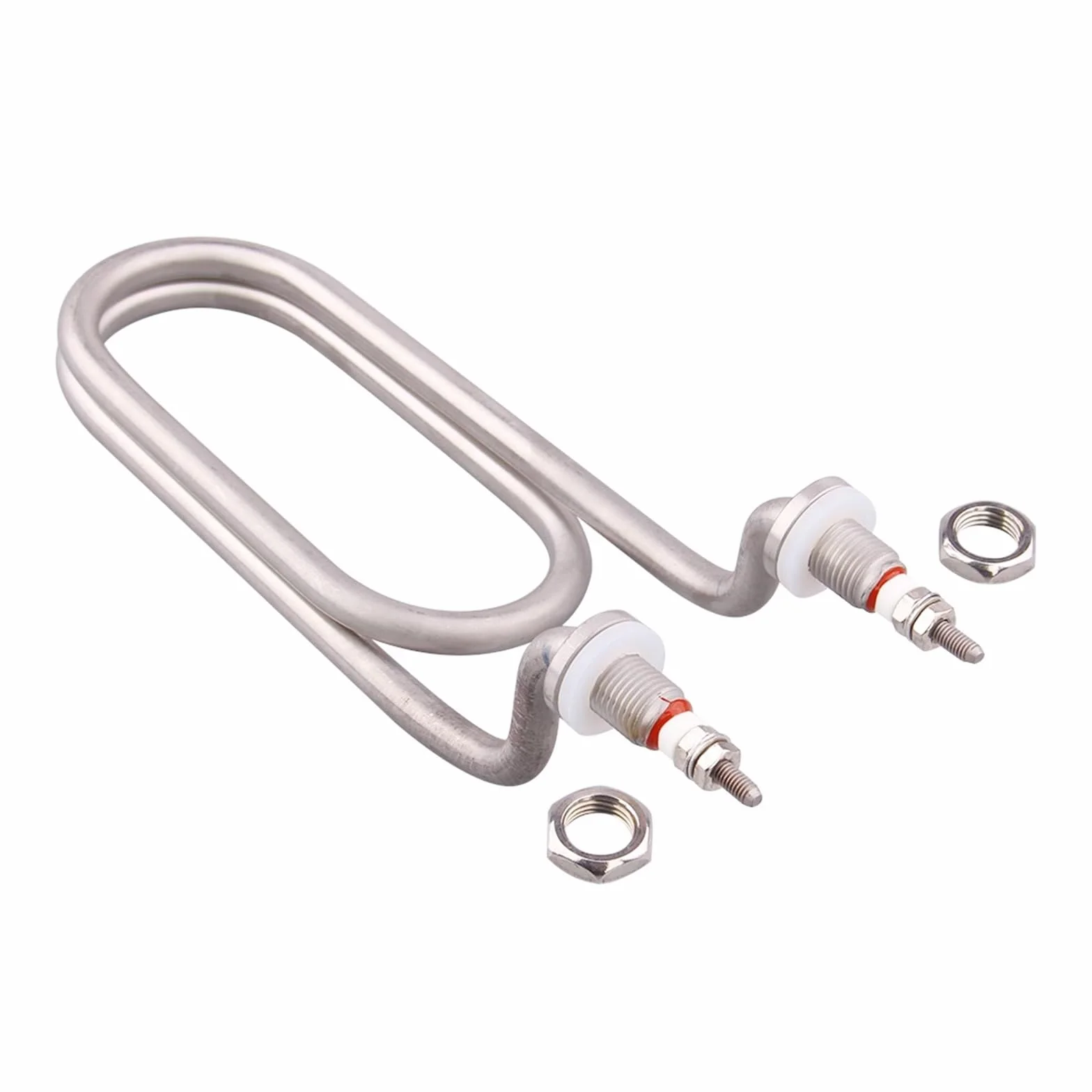DAVBIR 110v 950w Autoklaw Zginany element grzejny M12 Grzałka gwintu do sterylizacji Stal nierdzewna 304 240V 900W perfection (Size : 110v 950w)