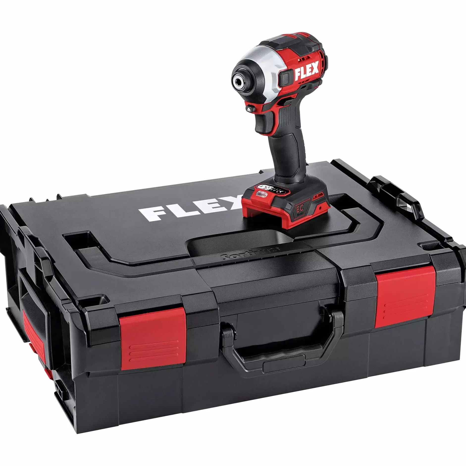 Flex Akumulatorowa wkrętarka udarowa 18 V ID 1/4" 18,0-EC-HD (bez akumulatora, z wyrzutem bitów, wiertło z silnikiem bezszczotkowym, wysoka sprawność, długa żywotność) 520764