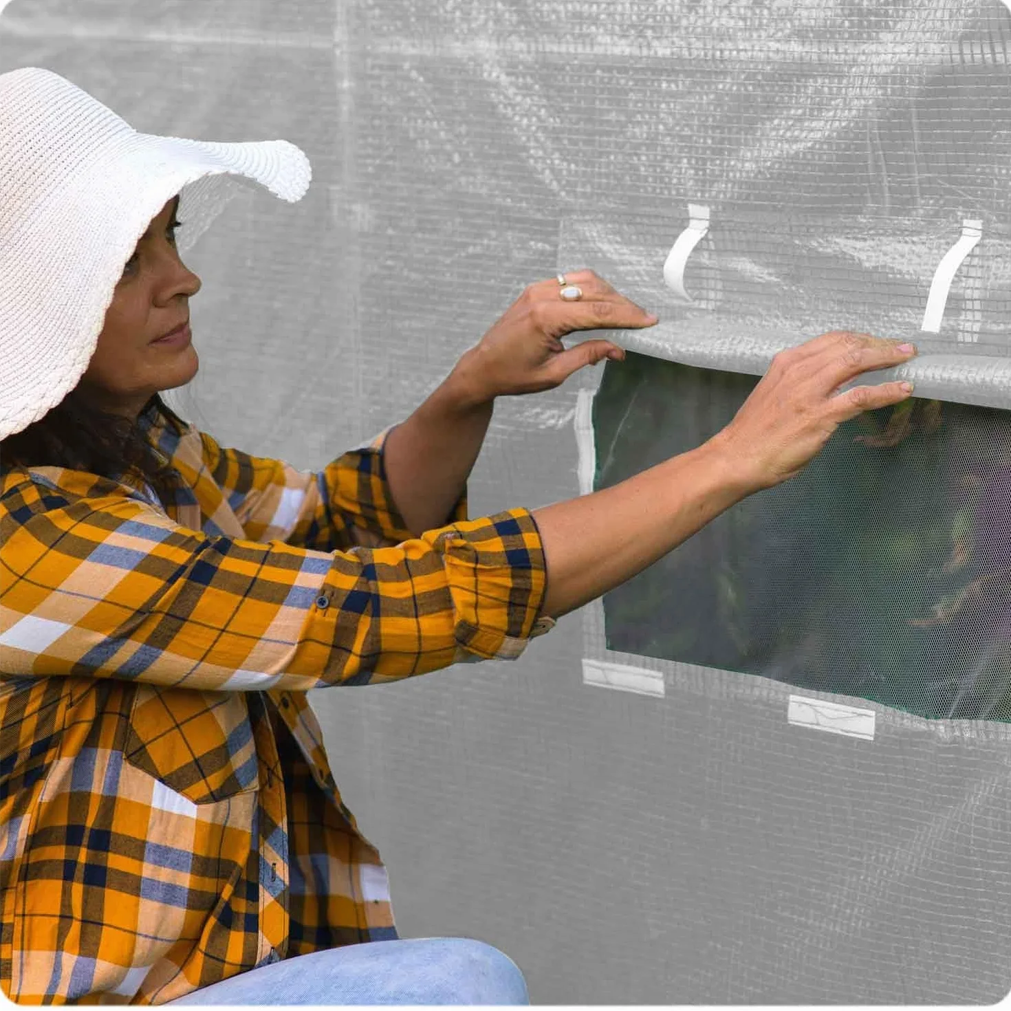 folia zamienna do tunelu foliowego, tunelu ogrodowego, szklarni, różne rozmiary (2 x 3 m)