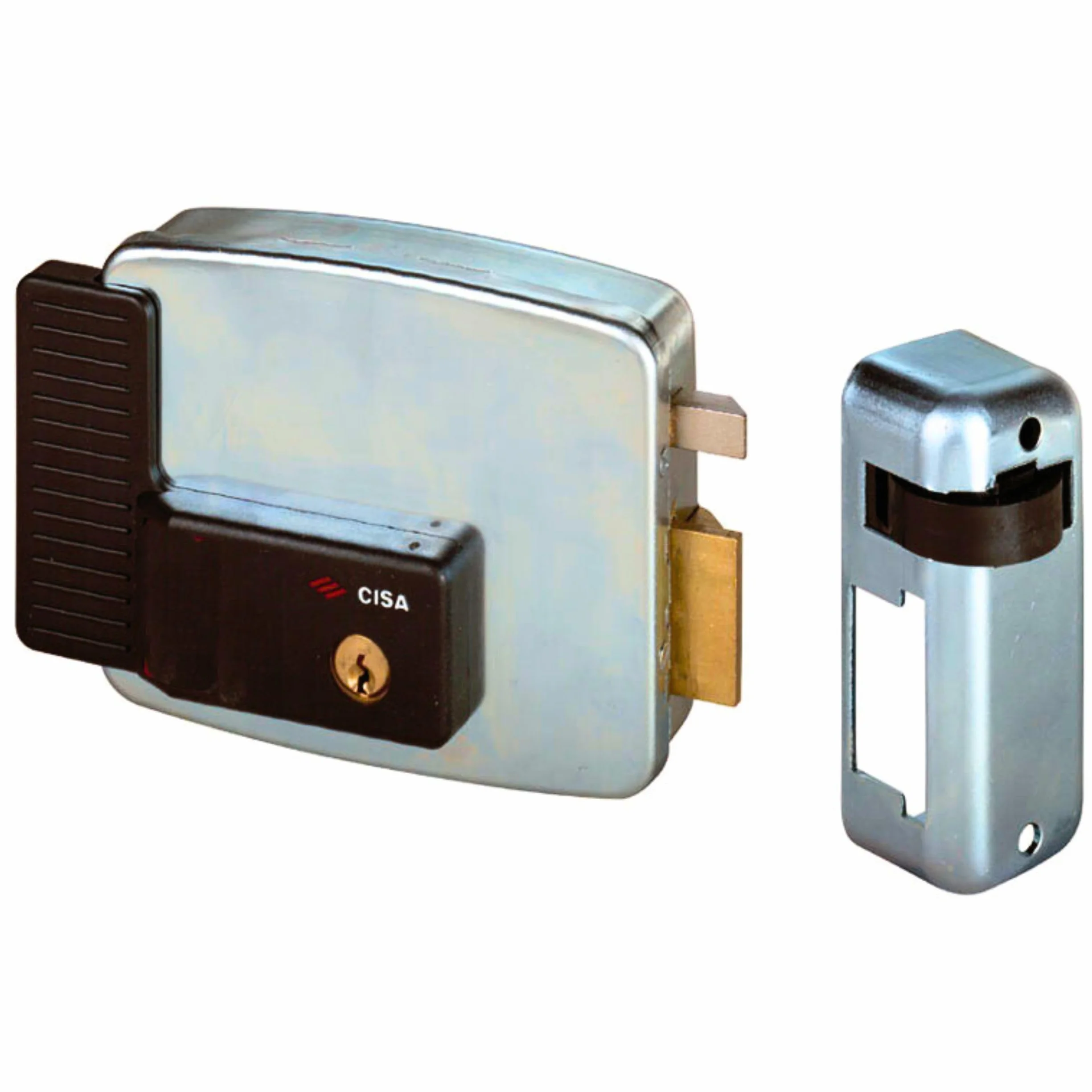 Cisa elektryczny zamek felgowy 12 V ocynkowany Entry 60 prawy