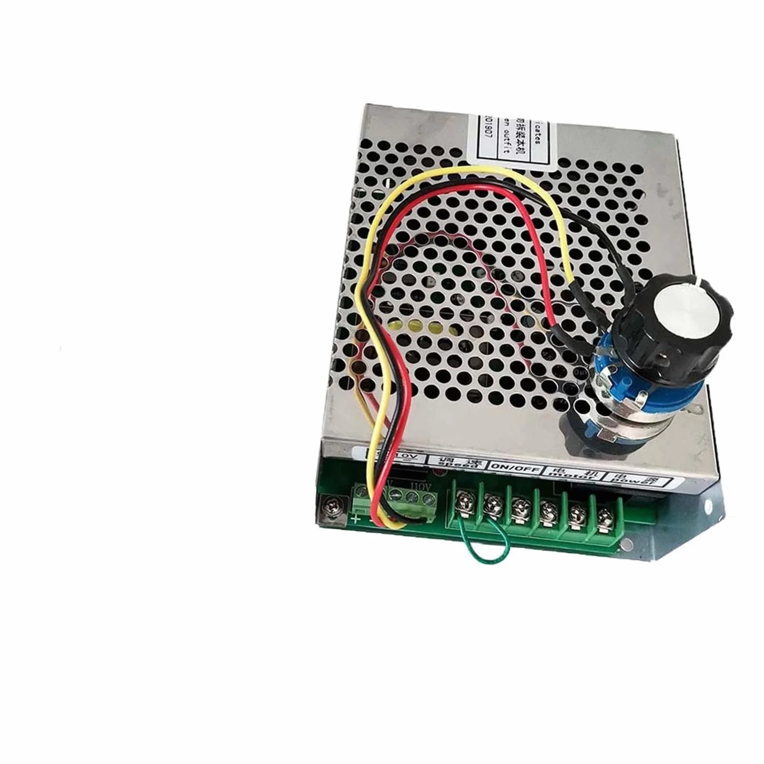 Wrzeciono CNC, Ochłodzony powietrze 0,2 kW. CNC. Spindlemotor Wiertła Głowice wrzeciona Zestaw Chuck 200W Silnik/Prędkość zasilania Gubernator do grawerowania(Package3)