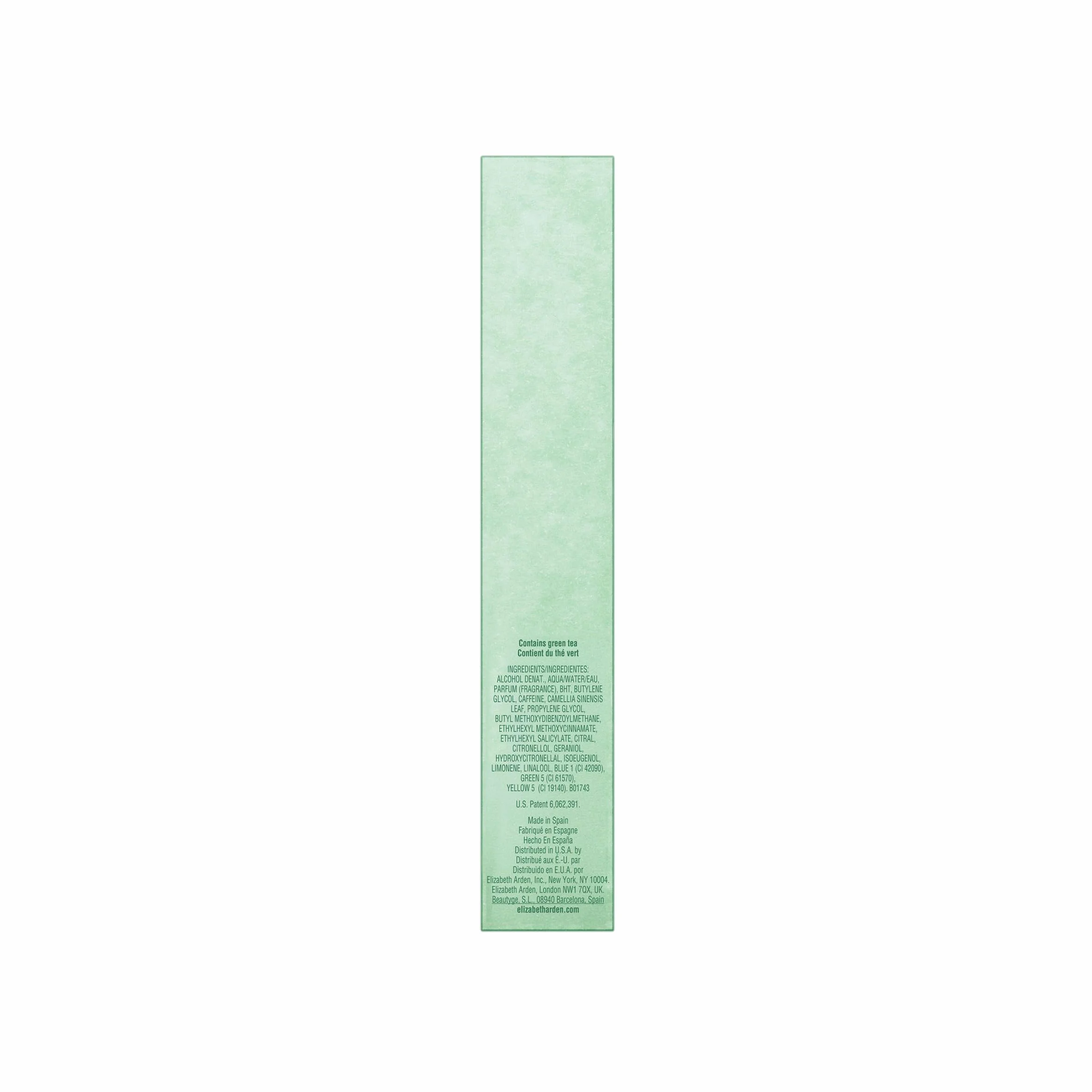 Elizabeth Arden Green Tea – Eau de Parfum Spray femme/women, 50 ml, orzeźwiający zapach damski z kwiatową nutą cytrusową, naturalne składniki i wybrane nuty zapachowe, perfumy na co dzień