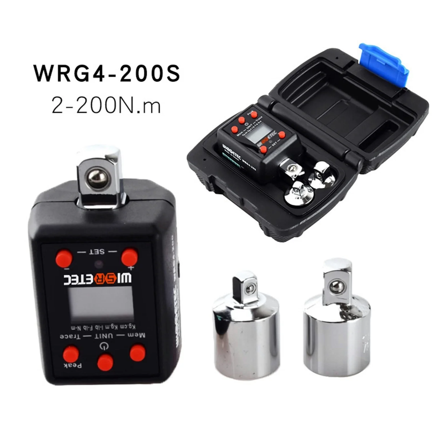 Klucze dynamometryczne Elektroniczny cyfrowy miernik momentu obrotowego Meter zewnętrzny Miernik momentu obrotowego Meter 1,5-100 0nm. Miernik momentu obrotowego do napraw samochodowych, rowerowych i