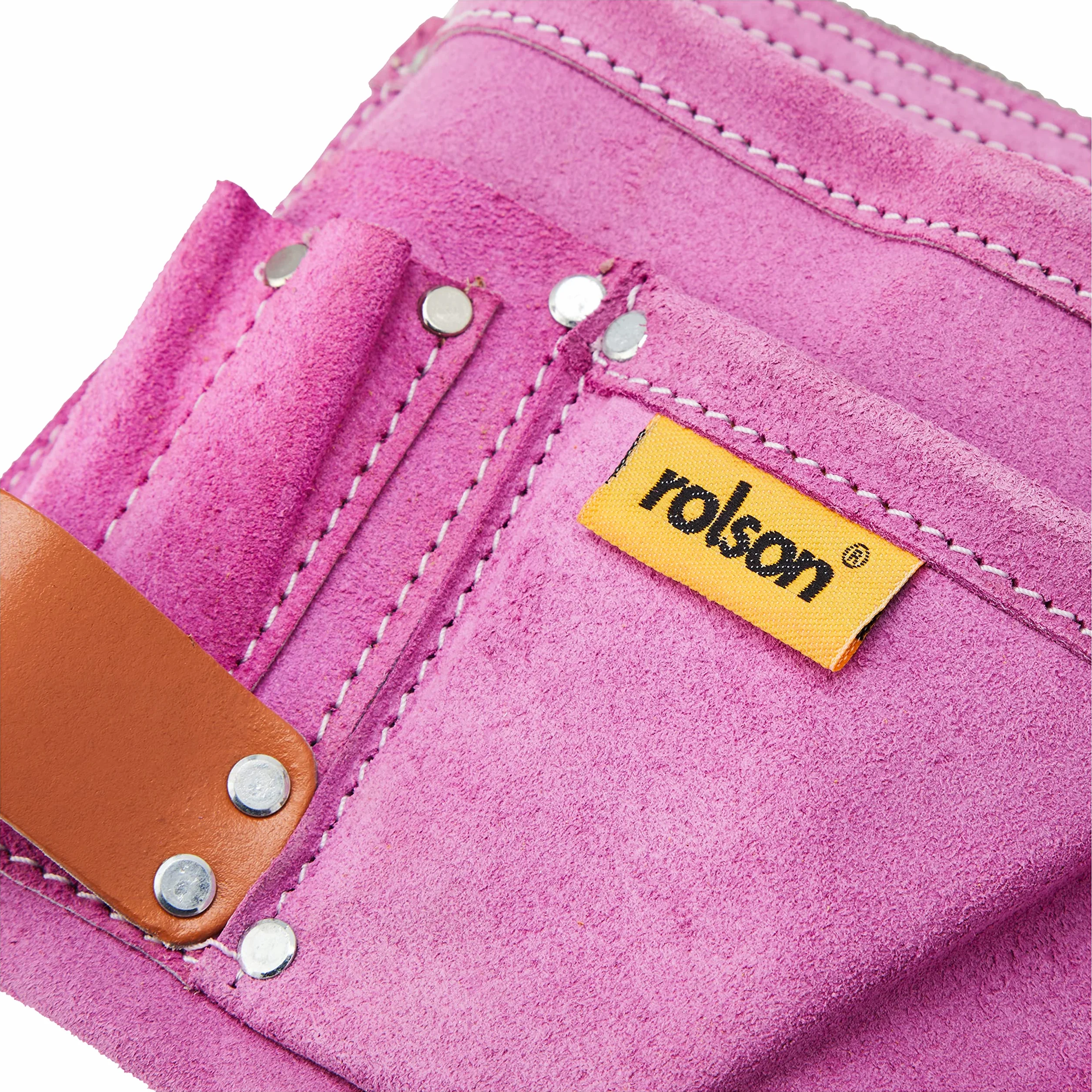 Rolson 68630 Podwójna skórzana torba na narzędzia