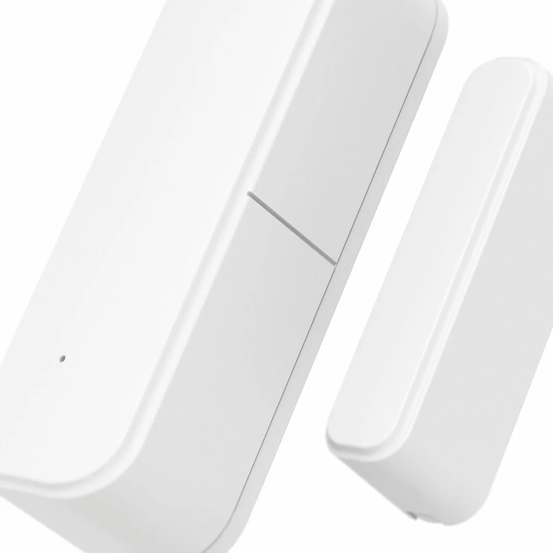 Hama Inteligentny Czujnik Otwarcia Drzwi i Okna, ZIGBEE, Smart Alarm WiFi, Kontrolowany przez Aplikację, Kompatybilny z Amazon Alexa, Google Home i Apple Siri