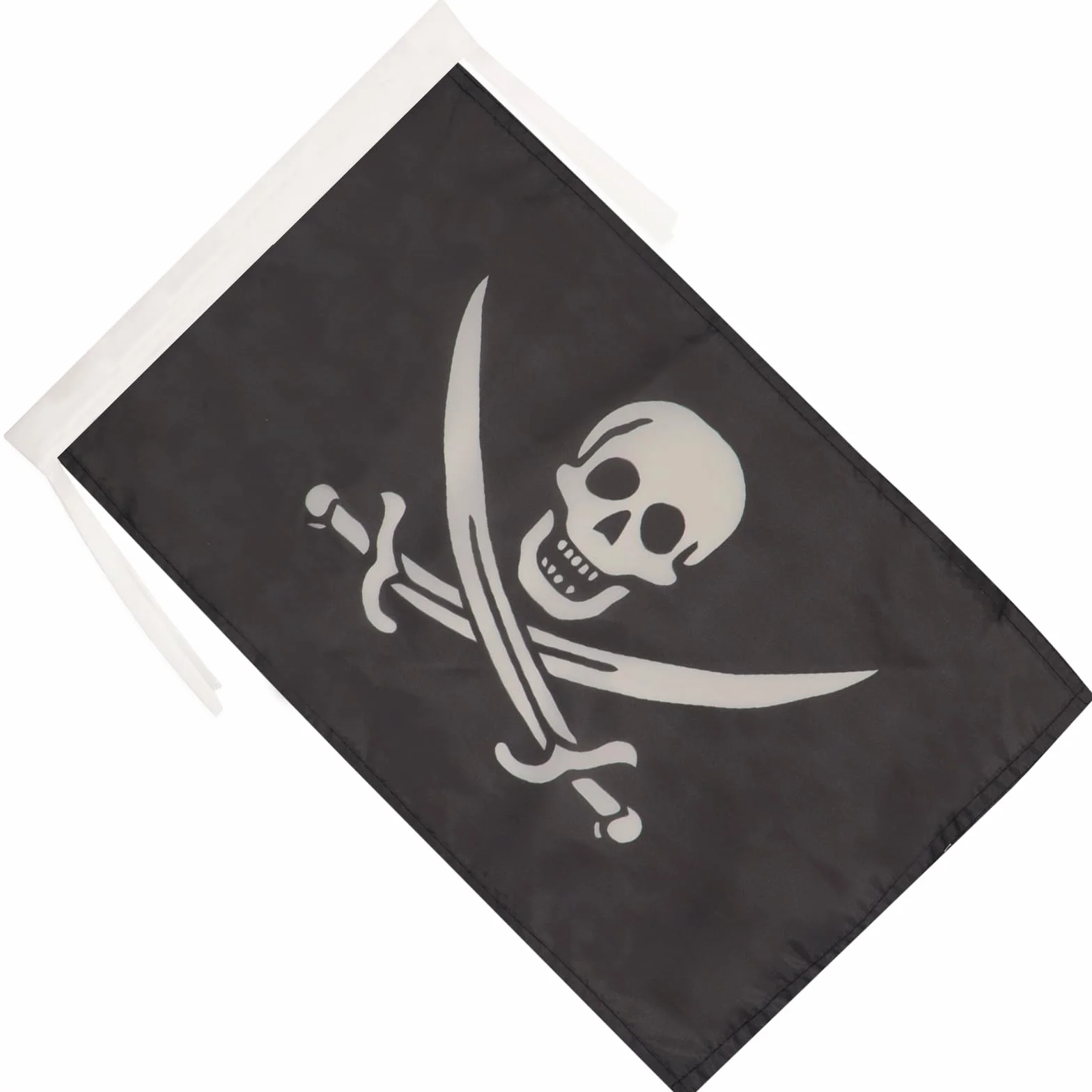 Drapeau Pirate Jack Rackham Cordelettes, 45cm x 30cm